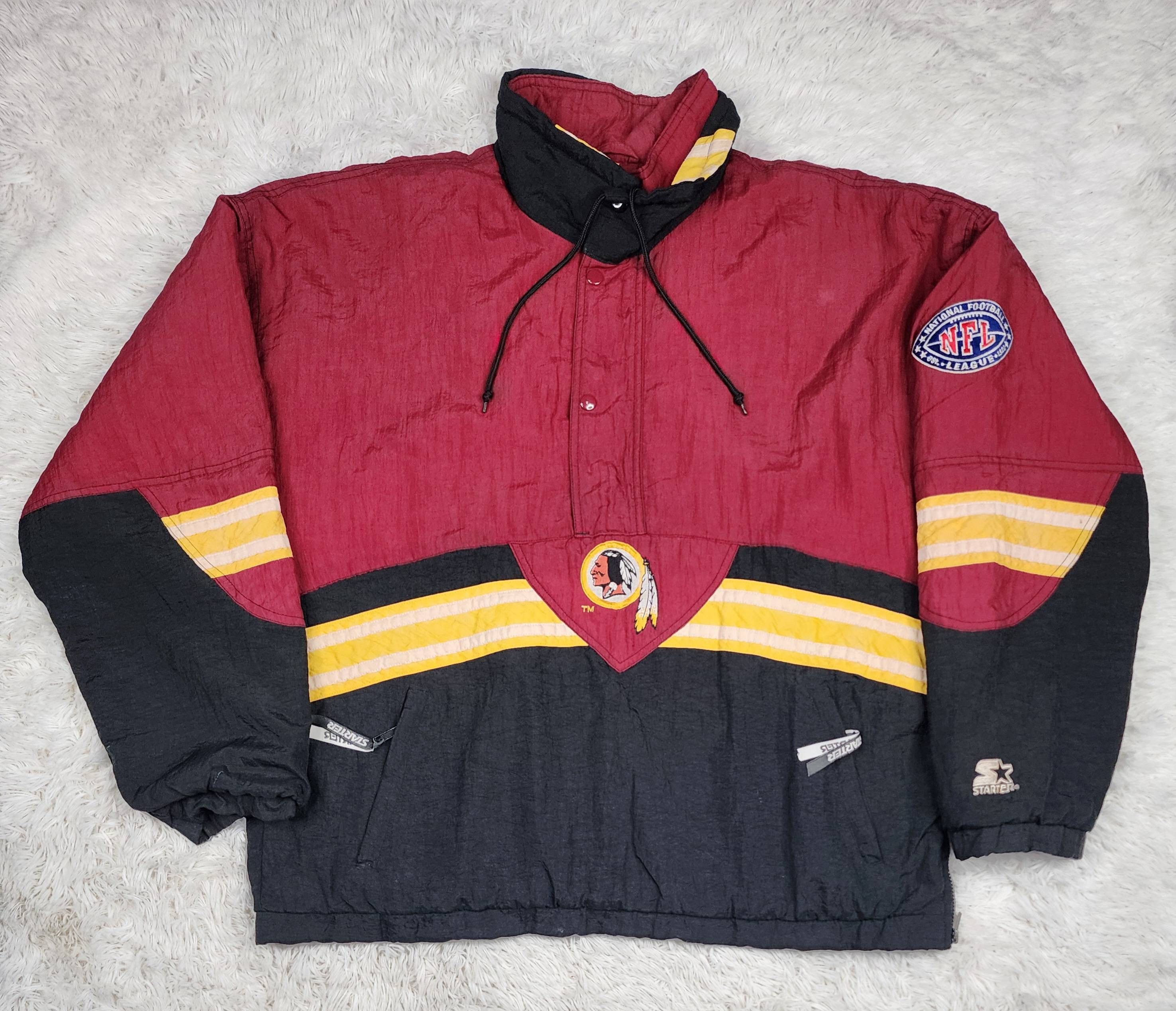 NFL Vintage Starter NFL Washington Redskins windbreaker jacket Size US XL / EU 56 / 4 - 1 Thumbnail