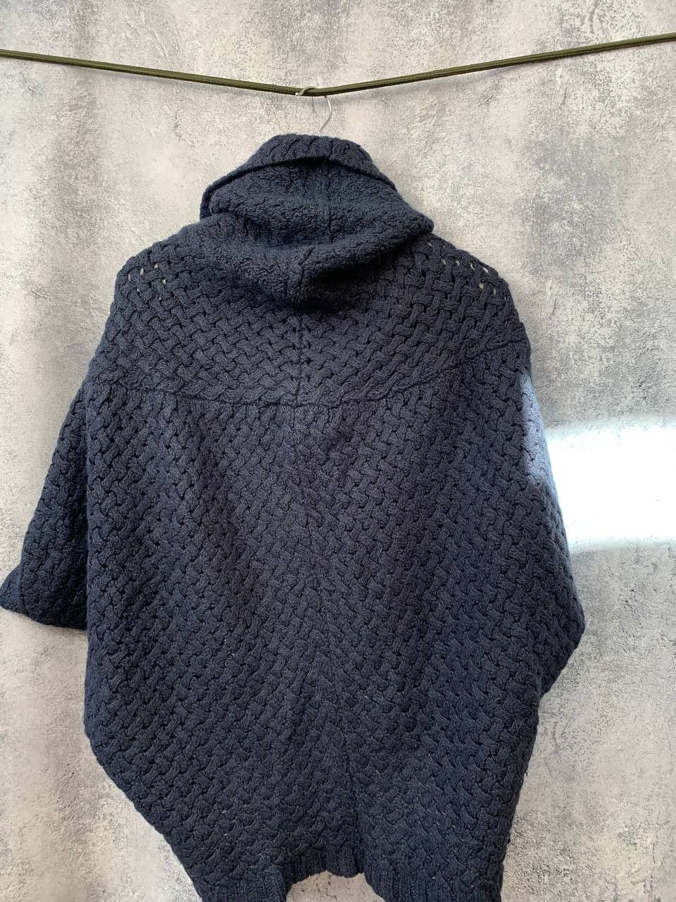 Massimo Dutti Massimo Dutti Turtle Neck KNIT Poncho Sweater Tunic Alpaca Size M / US 6-8 / IT 42-44 - 3 Thumbnail