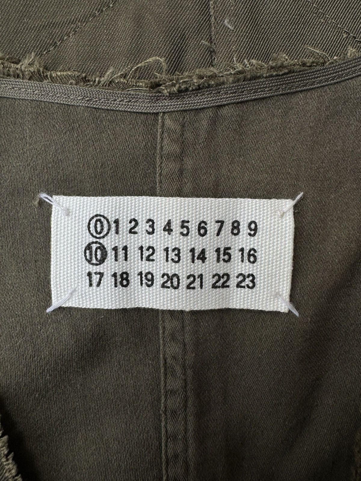 Maison Margiela Maison Martin Margiela SS00 Artisanal Reworked Army Vest Size US S / EU 44-46 / 1 - 15 Thumbnail