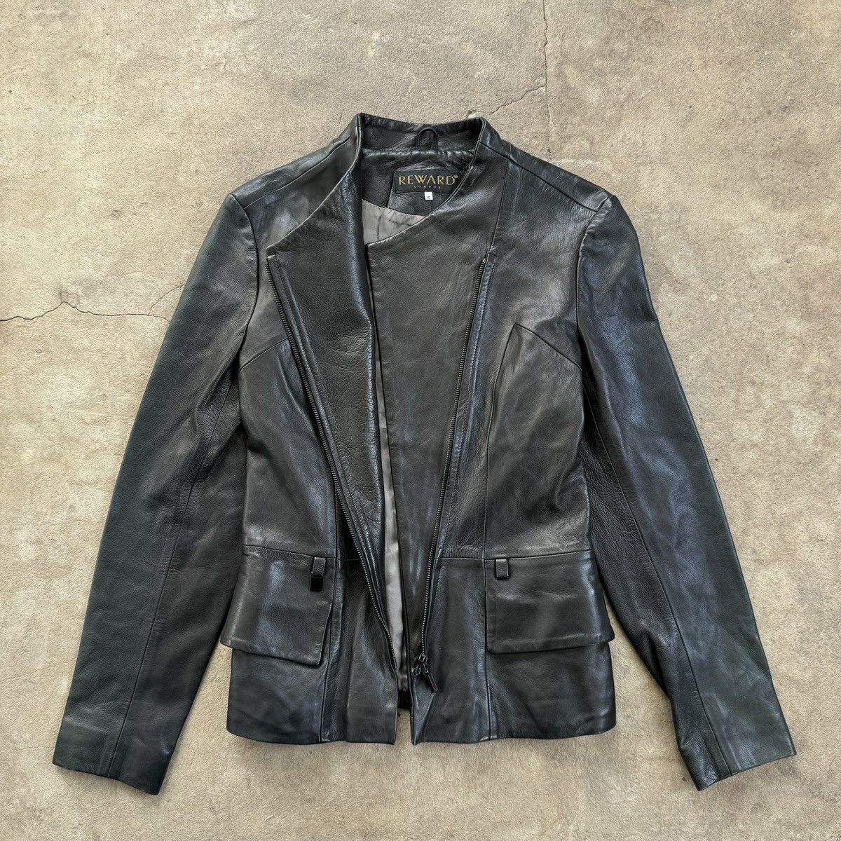 Seditionaries Vintage Reward London Avant Garde Leather Jacket Size S / US 4 / IT 40 - 3 Thumbnail
