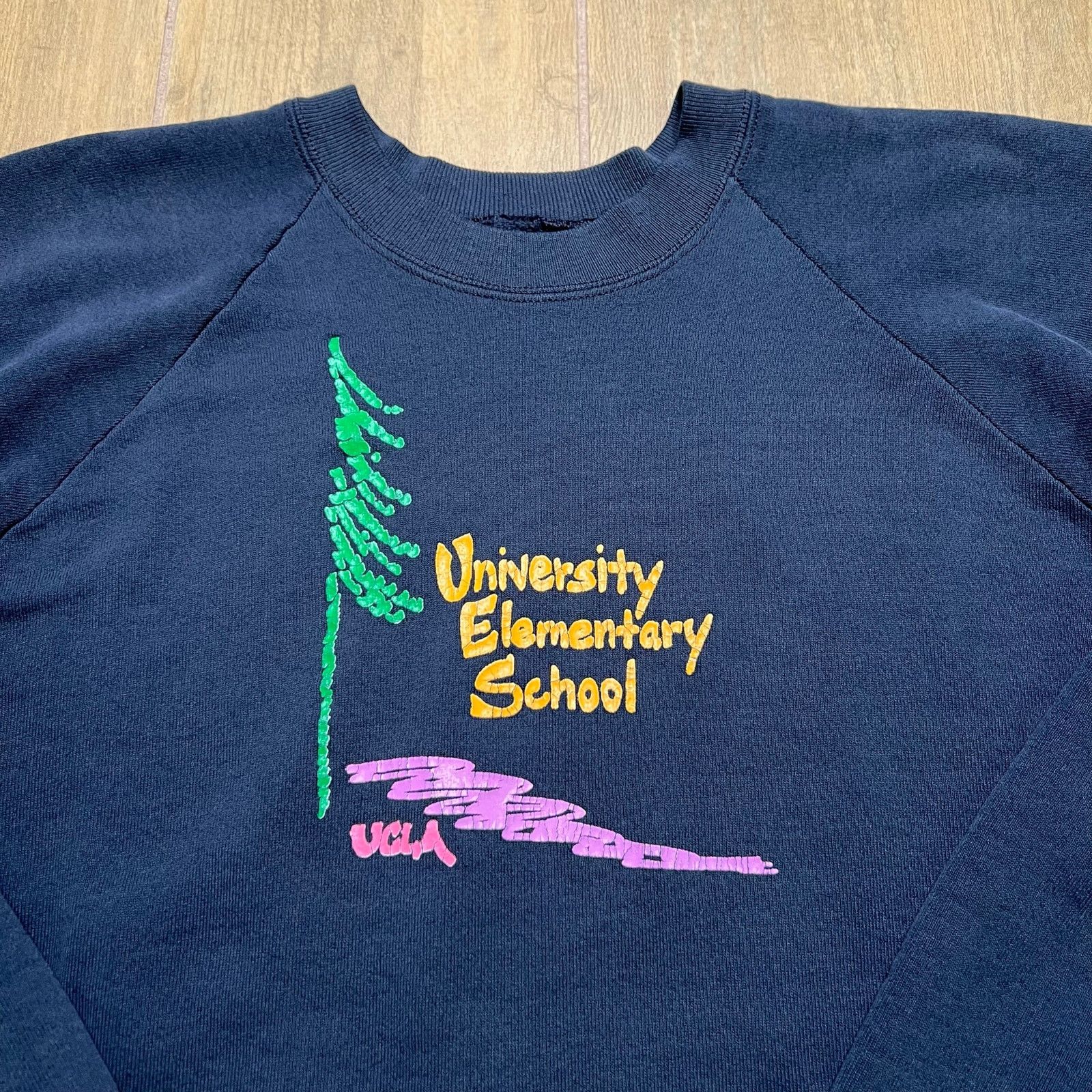 Vintage Vintage UCLA University Elementary School Crewneck Large Size US L / EU 52-54 / 3 - 2 Thumbnail