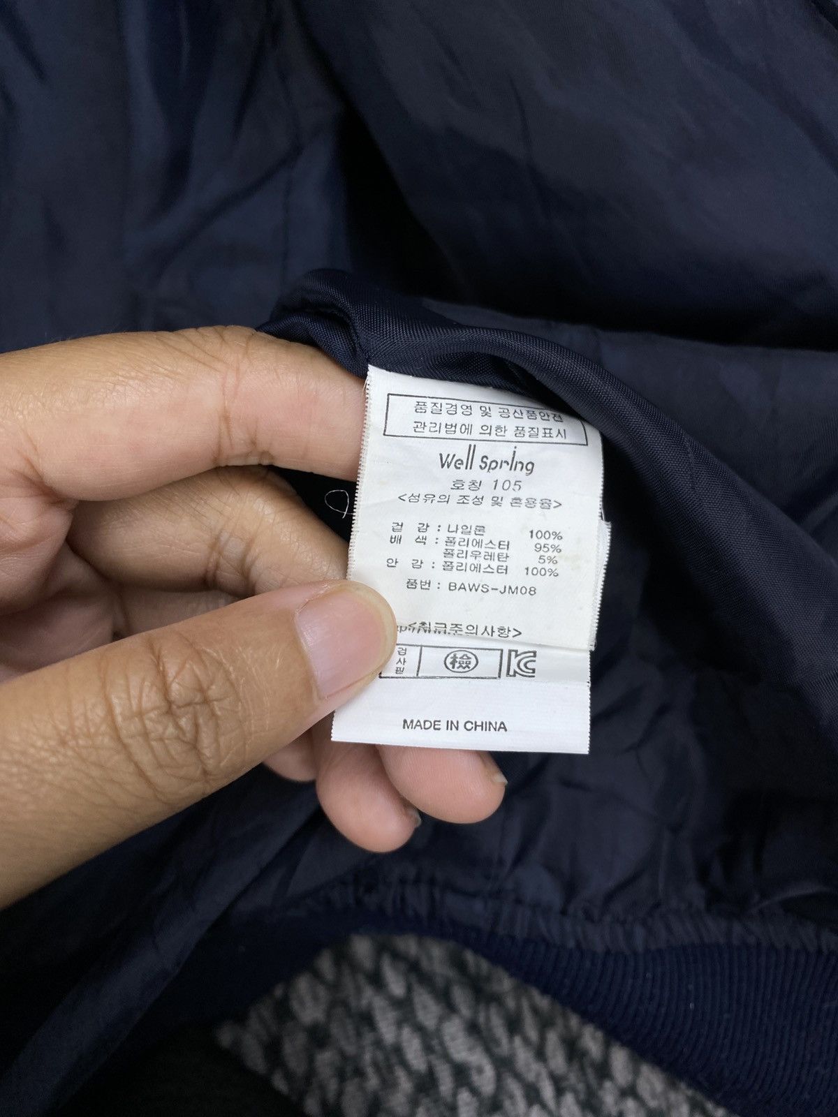 Japanese Brand Vintage Well Spring Casual Wear Navy Multi Zipper Jacket Size US M / EU 48-50 / 2 - 14 Thumbnail