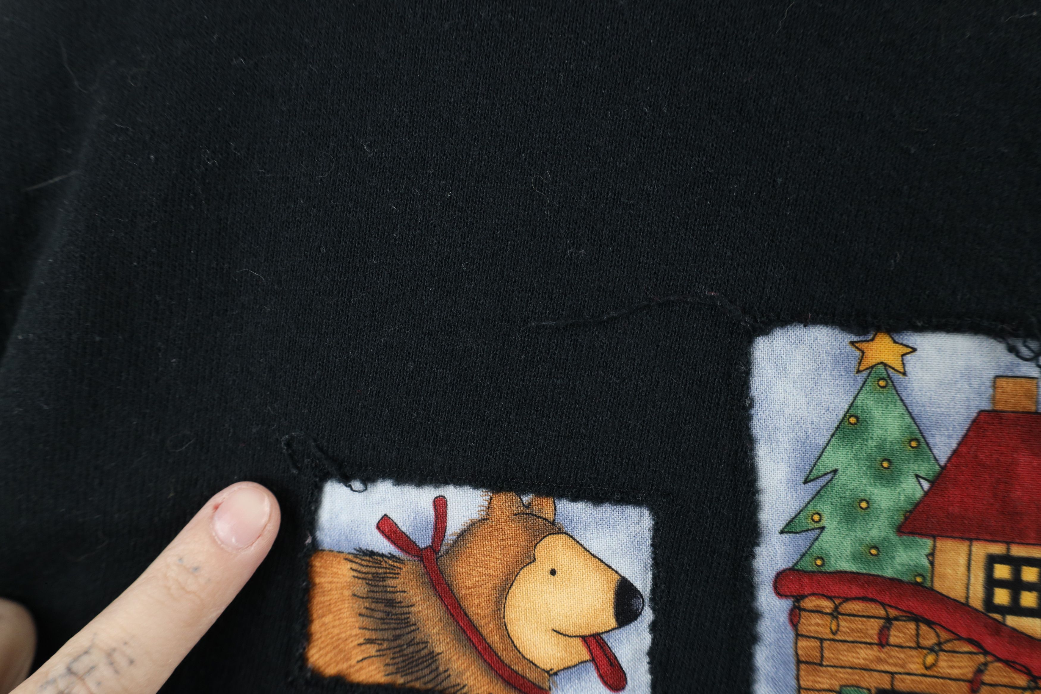 Vintage Vintage 90s Christmas Noahs Ark Crewneck Sweatshirt Size XXL / US 16-18 / IT 52-54 - 10 Thumbnail