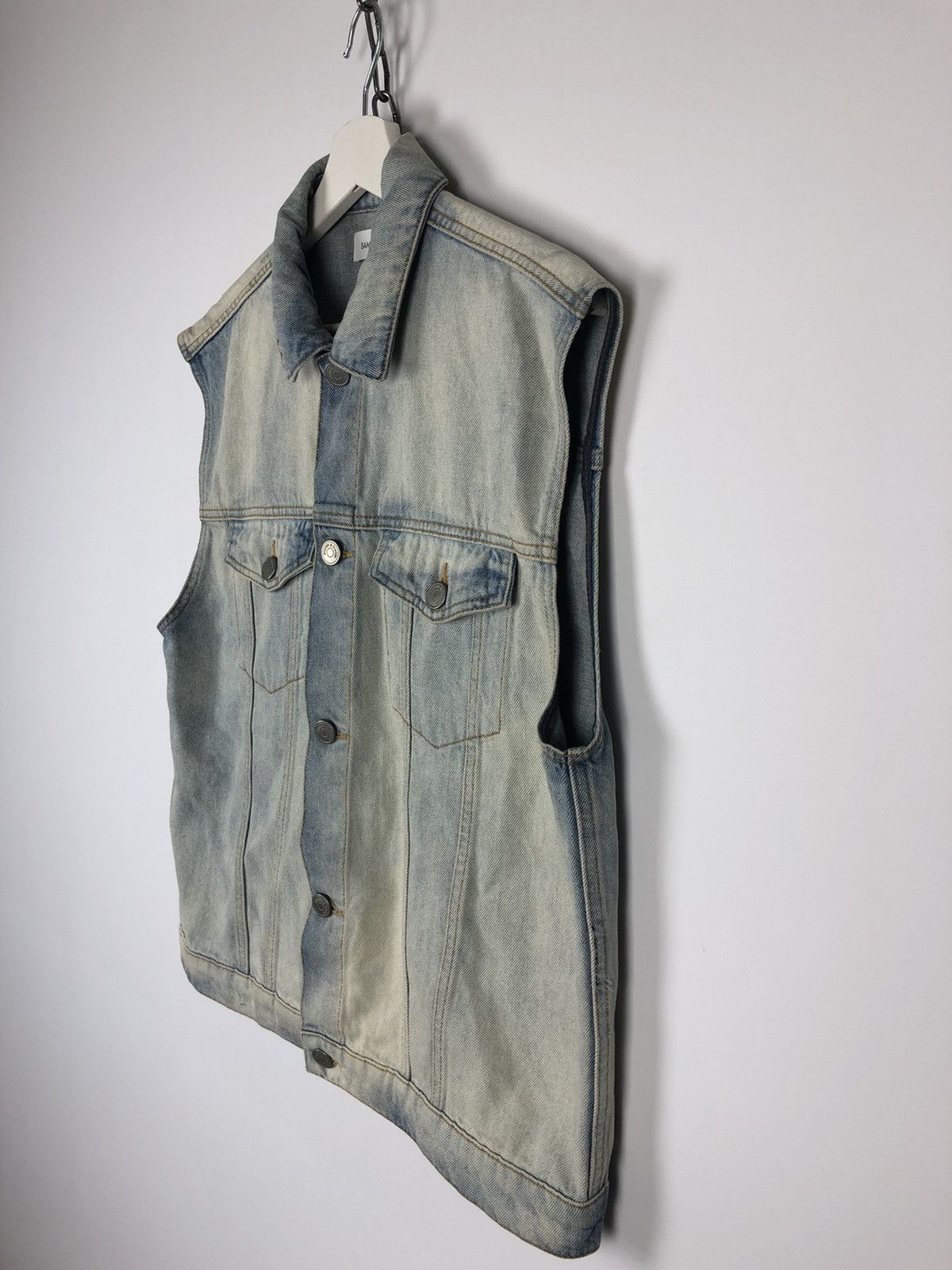 Samsoe Samsoe Samsoe Samsoe Denim Vest Jacket Blue size L Size US L / EU 52-54 / 3 - 6 Thumbnail