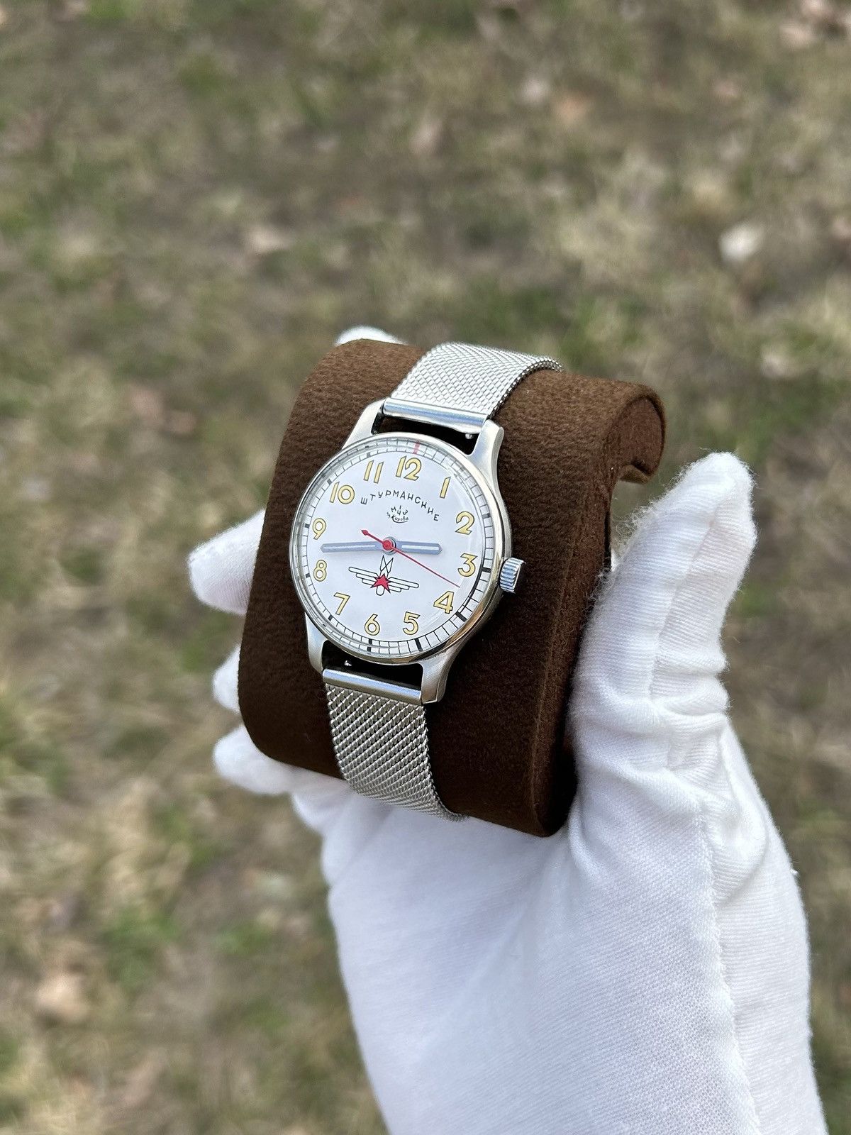 Vintage Vintage Watch Pobeda USSR Soviet Mechanical Retro 1970s Size ONE SIZE - 4 Thumbnail