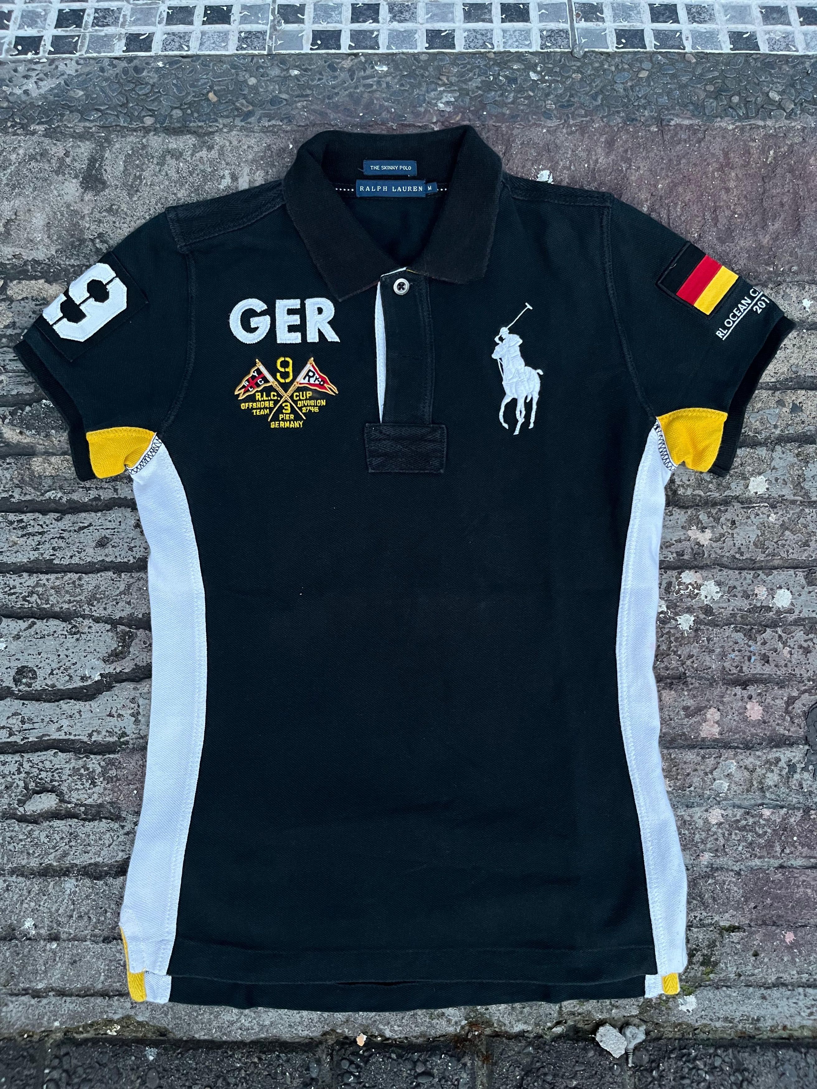 Polo Ralph Lauren Vintage Polo Ralph Lauren Germany Skinny Shirt Size M / US 6-8 / IT 42-44 - 3 Thumbnail