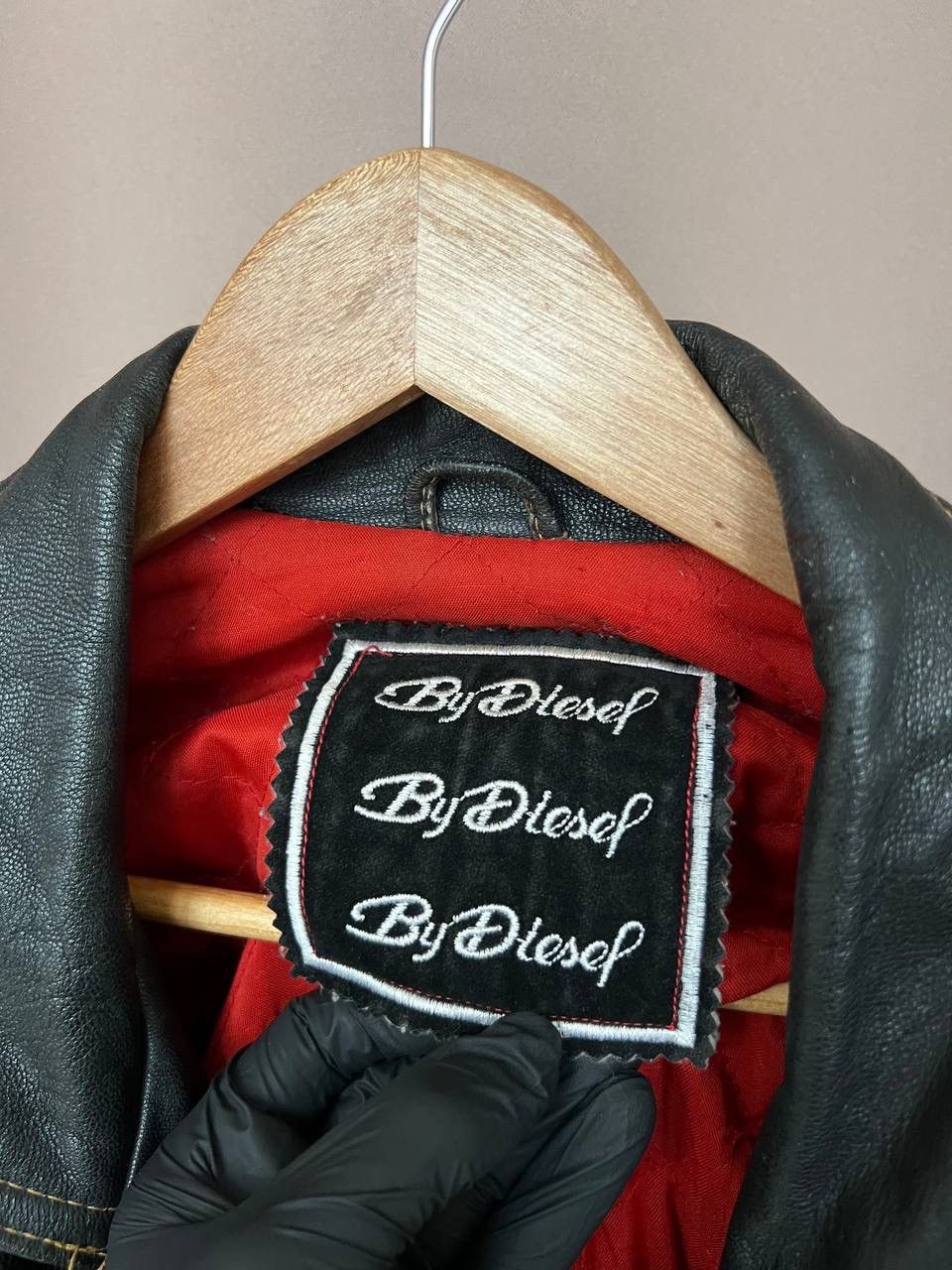Diesel Diesel Big Back Logo Leather Jacket New World Basic Size XL Size US XL / EU 56 / 4 - 10 Thumbnail