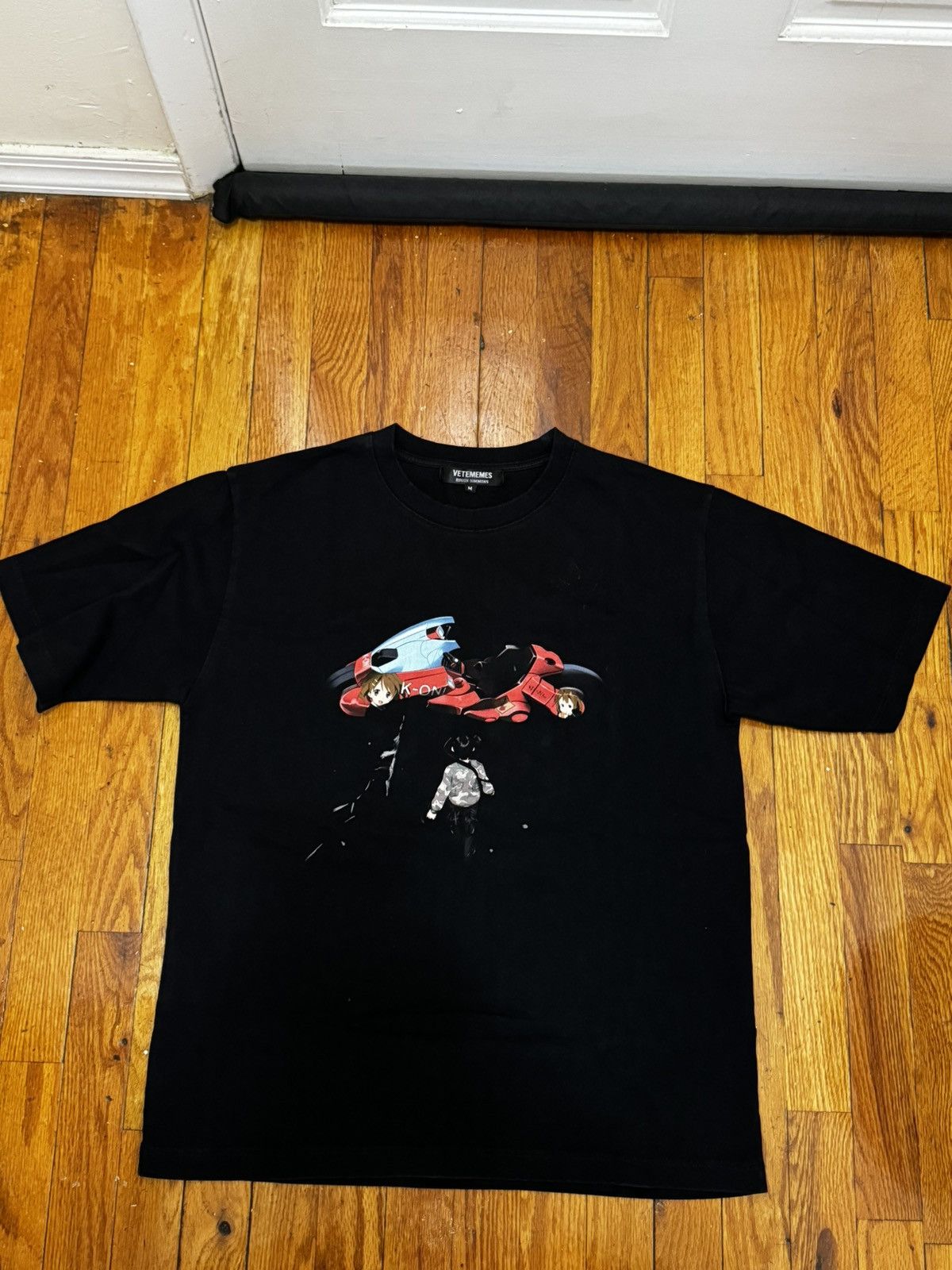 Rough Simmons × Vetememes Akira Biker T shirt Rough Simons x Vetememes |  Grailed