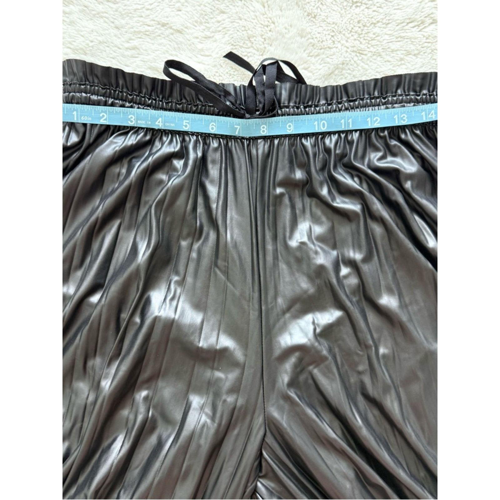 Zara NEW!!! Zara women wide leg pants size L Size 32" / US 10 / IT 46 - 7 Thumbnail