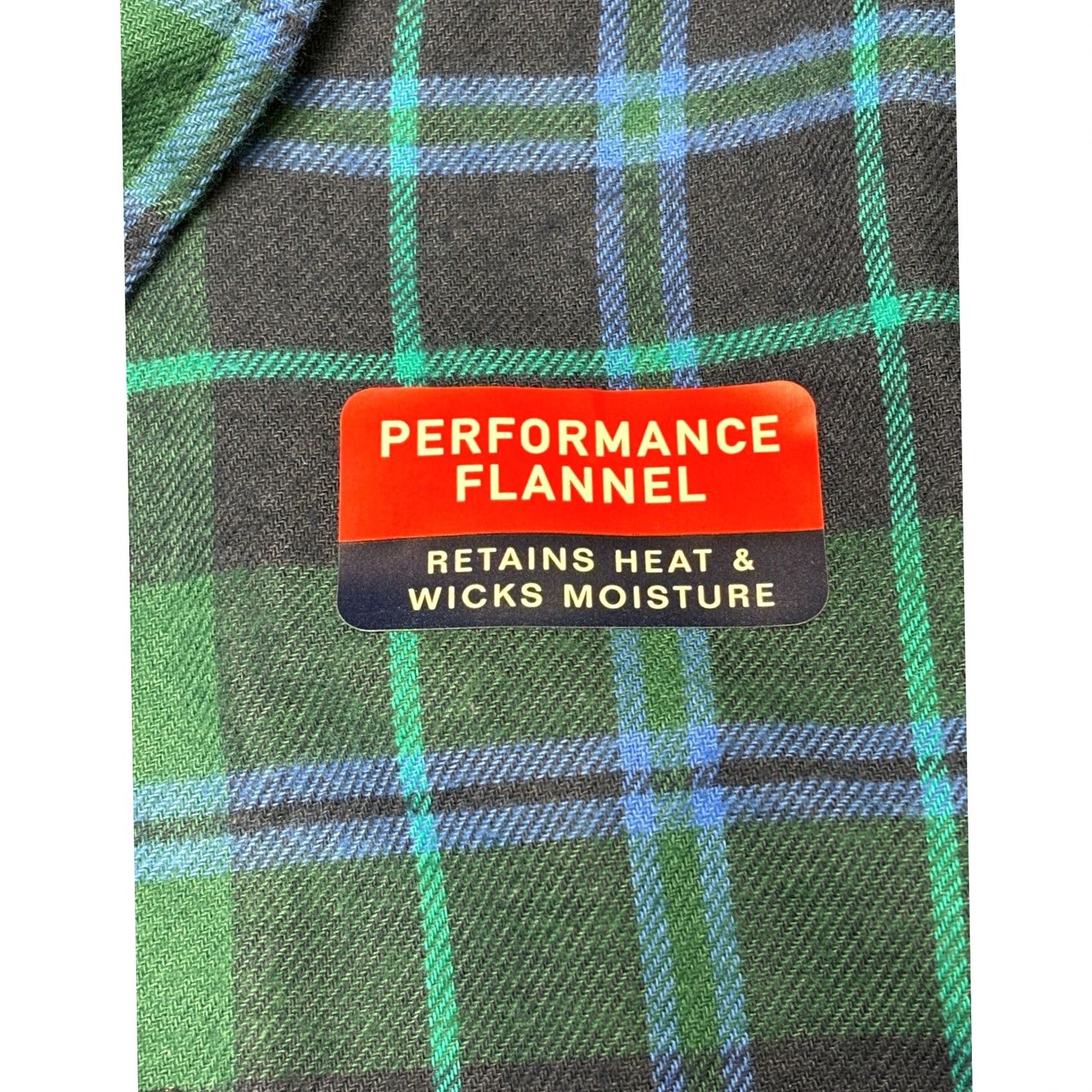 Chaps Chaps Flannel Shirt Button-Up Long Sleeve Men's L Green Plaid Size US L / EU 52-54 / 3 - 5 Thumbnail