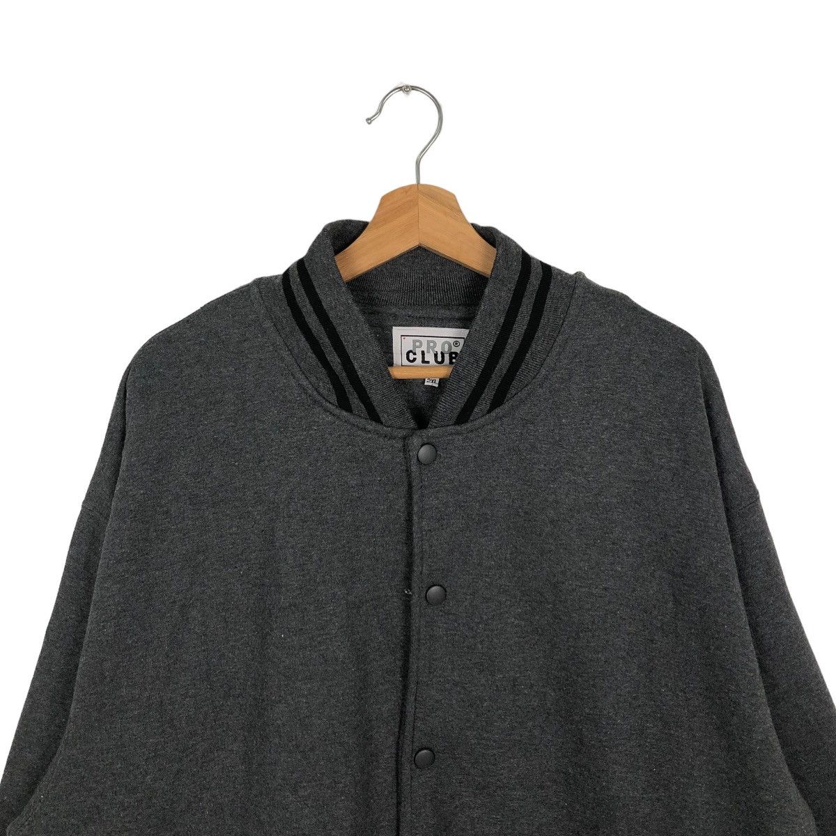 Japanese Brand VINTAGE VARSITY JACKET PRO CLUB ISSEY MIYAKE JAPAN Size US XXL / EU 58 / 5 - 2 Thumbnail