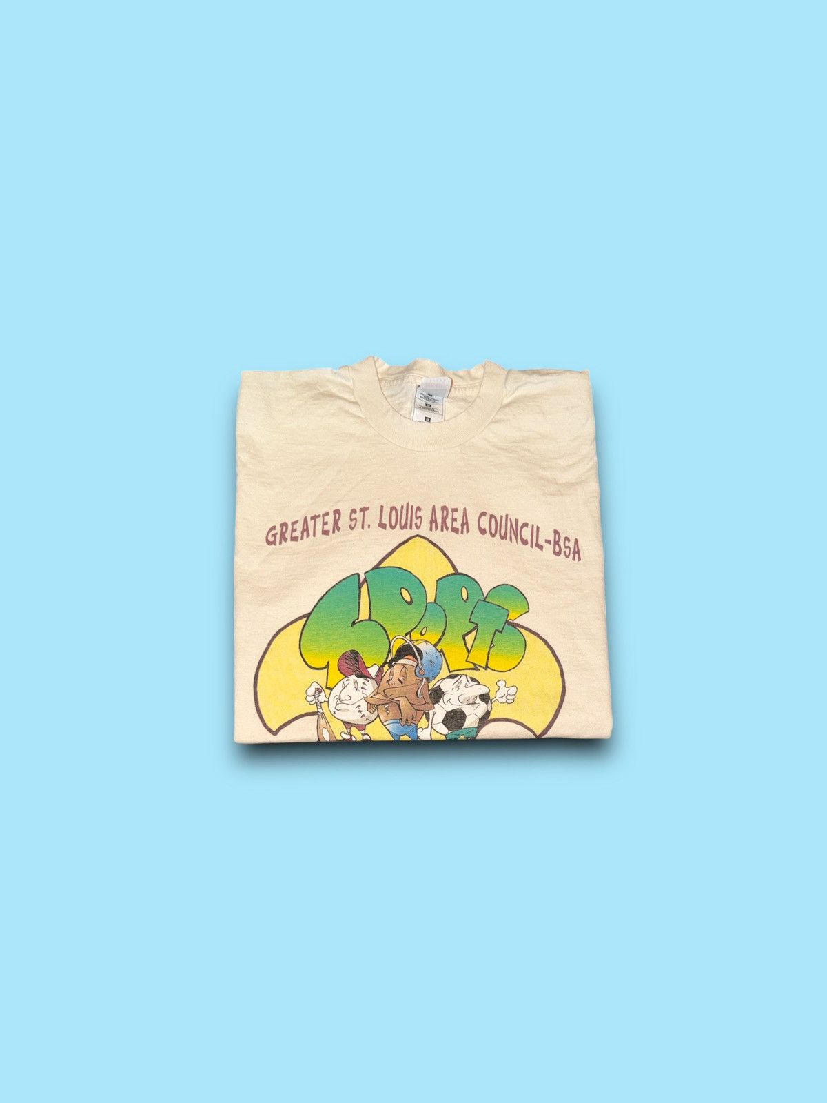 Fruit Of The Loom Vintage greater St. Louis area sports day single stitch tee Size US M / EU 48-50 / 2 - 1 Thumbnail