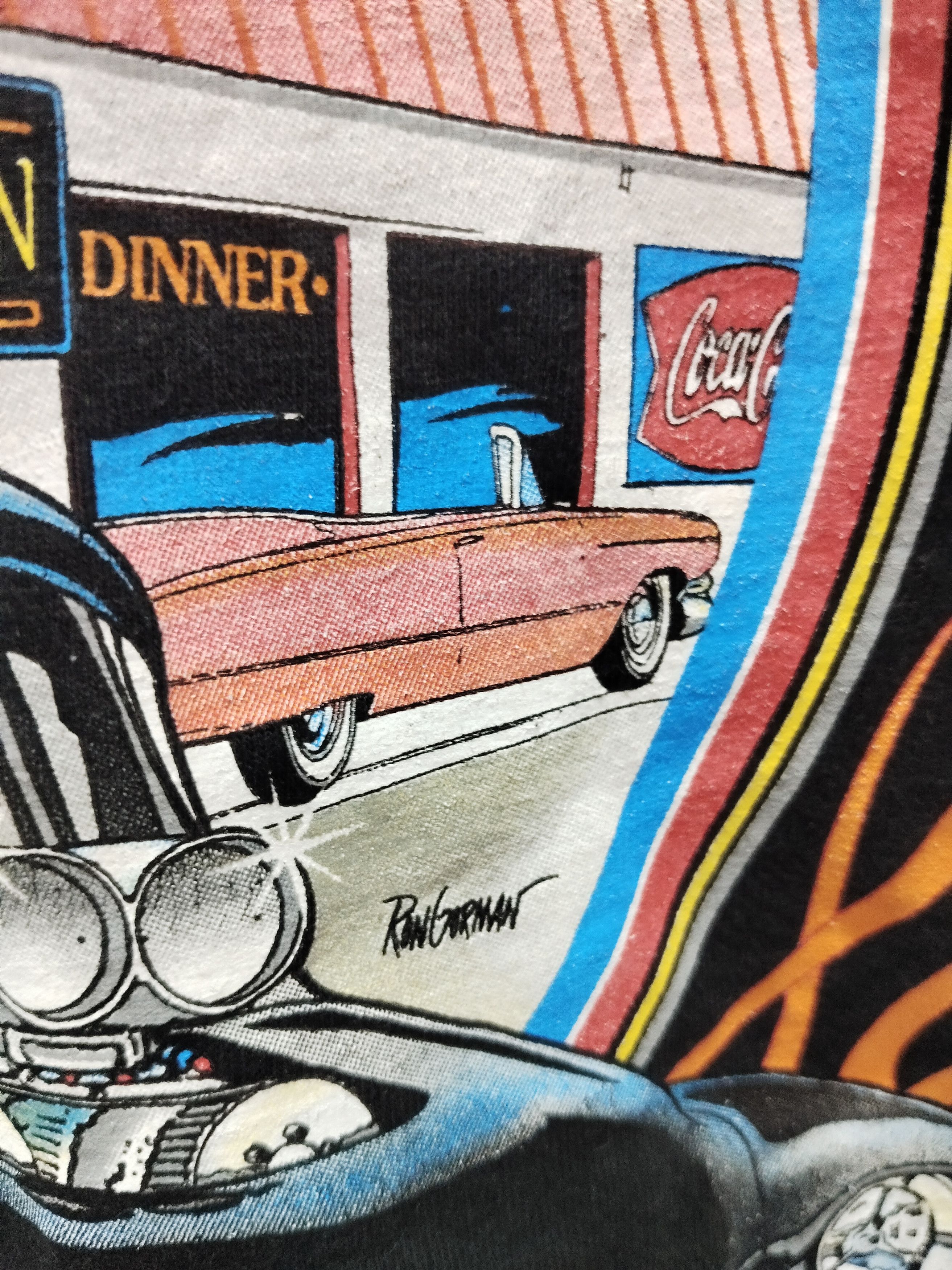 Vintage Vintage Bliss Hot Rod Grill Antique Car Tshirt Size US L / EU 52-54 / 3 - 5 Thumbnail