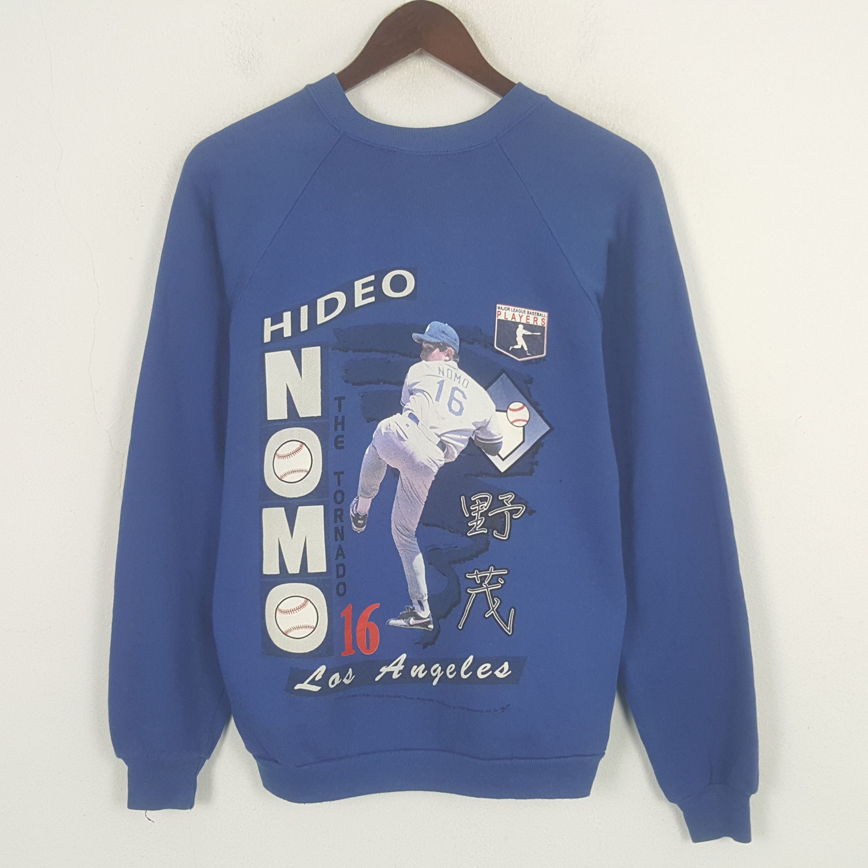 Vintage Vintage Hideo Nomo 16 Los Angeles Baseball sweatshirt Size US M / EU 48-50 / 2 - 1 Thumbnail