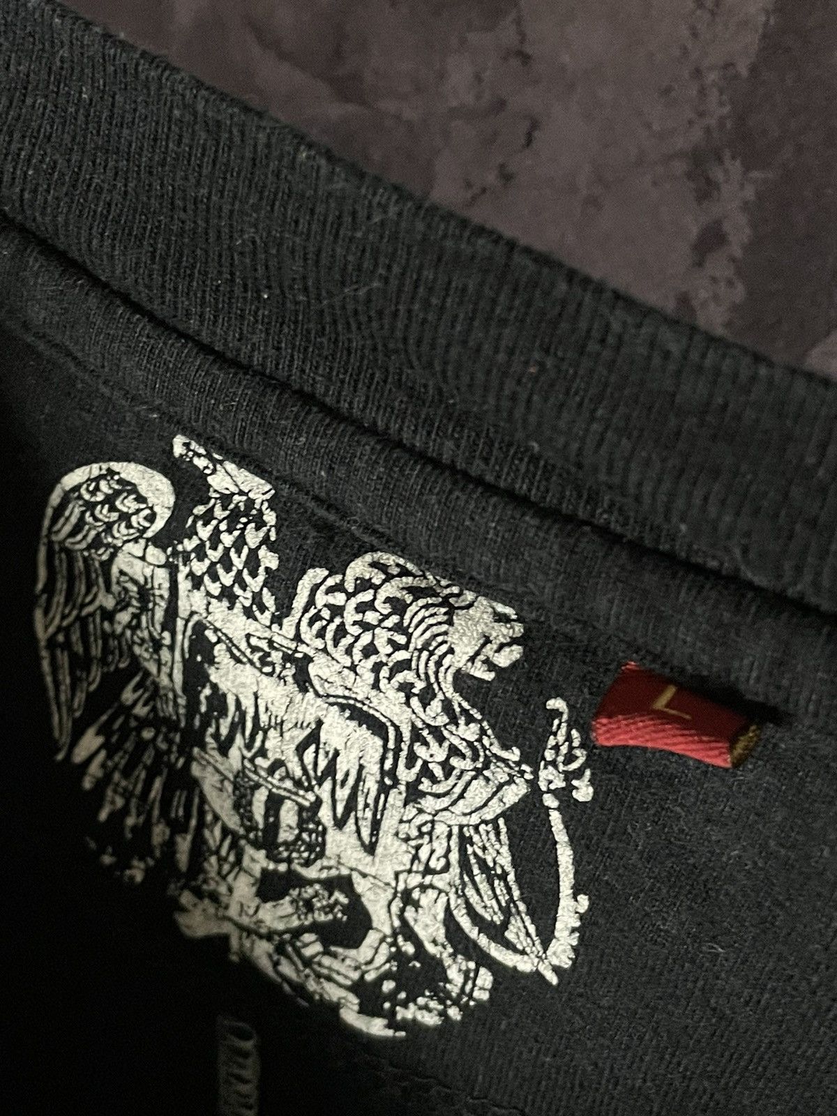 Affliction × Vintage Crazy Y2K Affliction Style Cyber Grunge Punk Black Tee Size US L / EU 52-54 / 3 - 6 Thumbnail