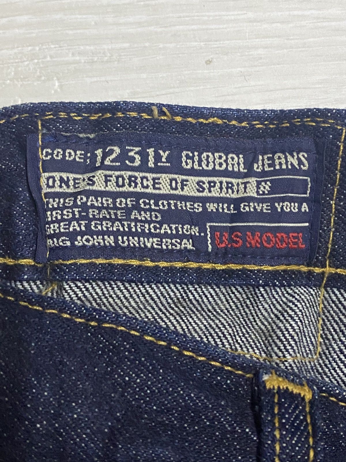 Big John Big john Universal Global Jeans Navy Blue Distressed Jeans Size US 28 / EU 44 - 18 Thumbnail
