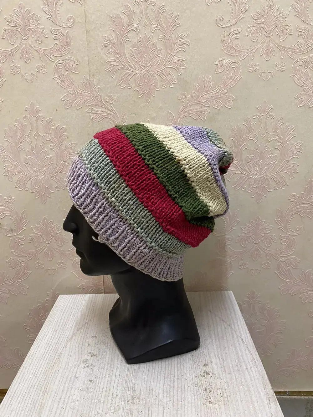 Japanese Brand Japanese Brand Rare Design Knit Beanie Hat Size ONE SIZE - 2 Thumbnail