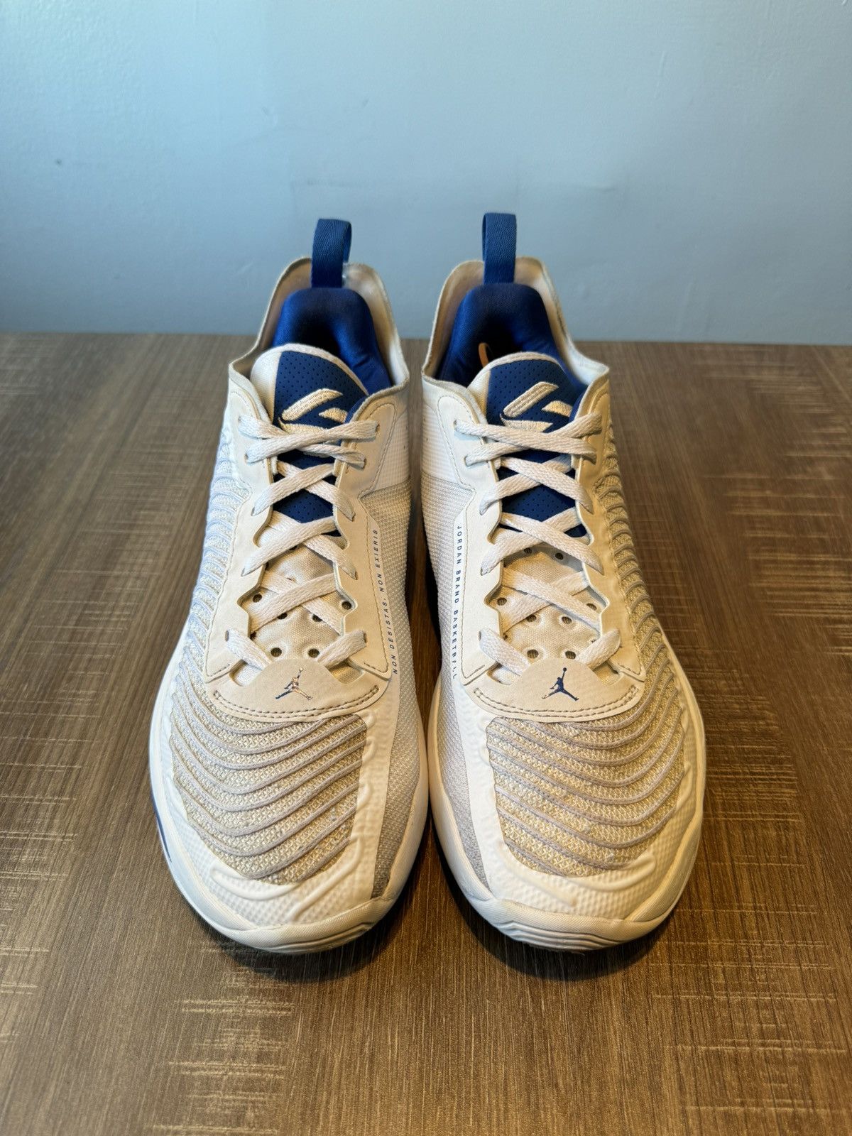 Jordan Brand Jordan Luka 1 White Sport Blue Basketball Mens Size 10.5 Size US 10.5 / EU 43-44 - 3 Thumbnail
