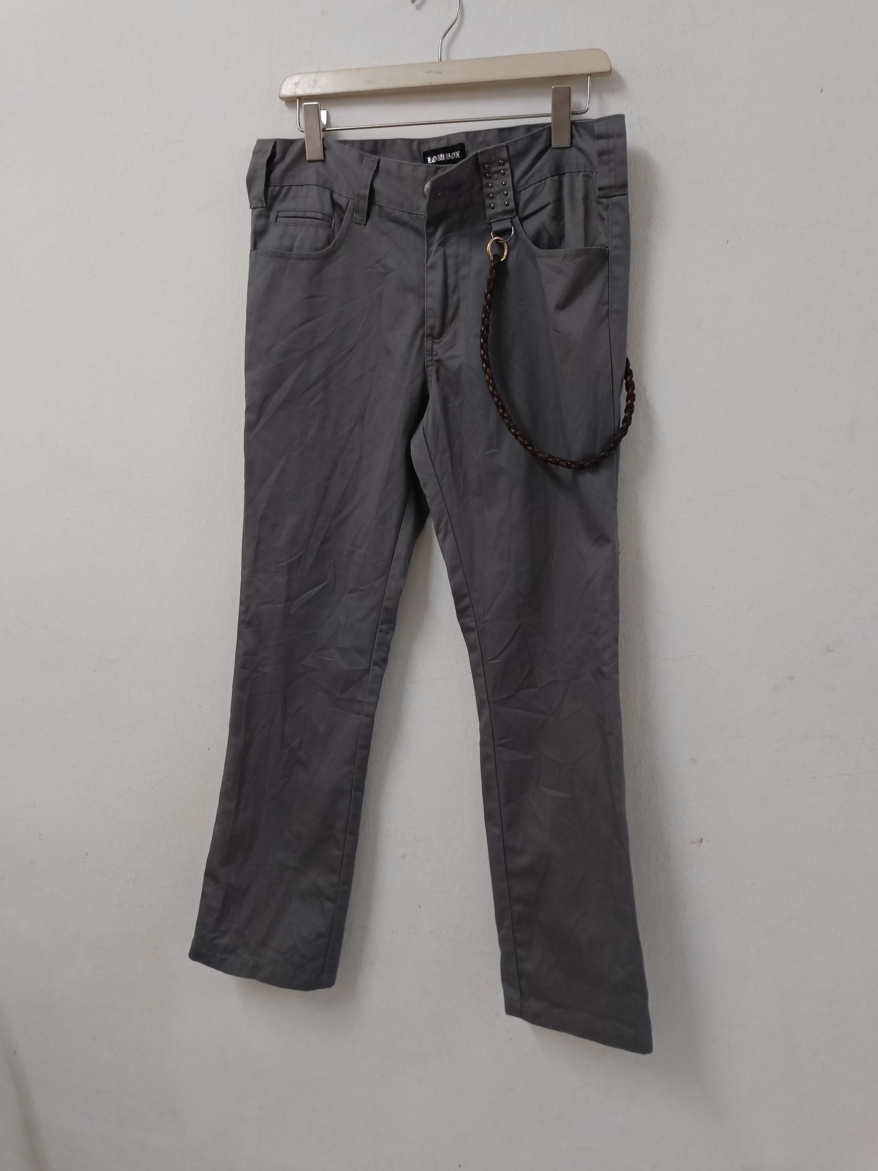 Japanese Brand Japanese Brand Lowbox Pants Size US 32 / EU 48 - 3 Thumbnail