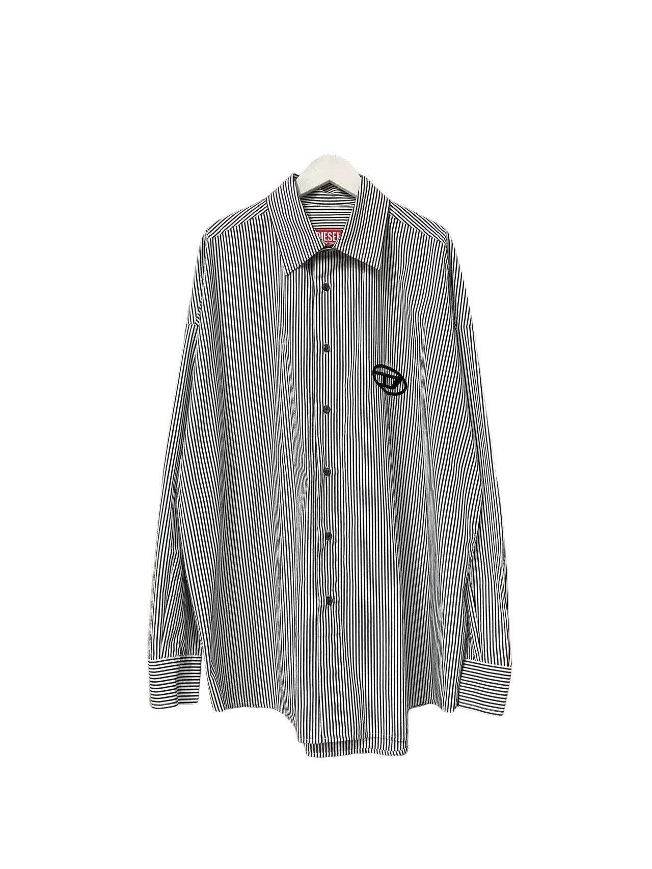 Diesel Diesel Striped Button Up Shirt Size M Size US M / EU 48-50 / 2 - 1 Thumbnail