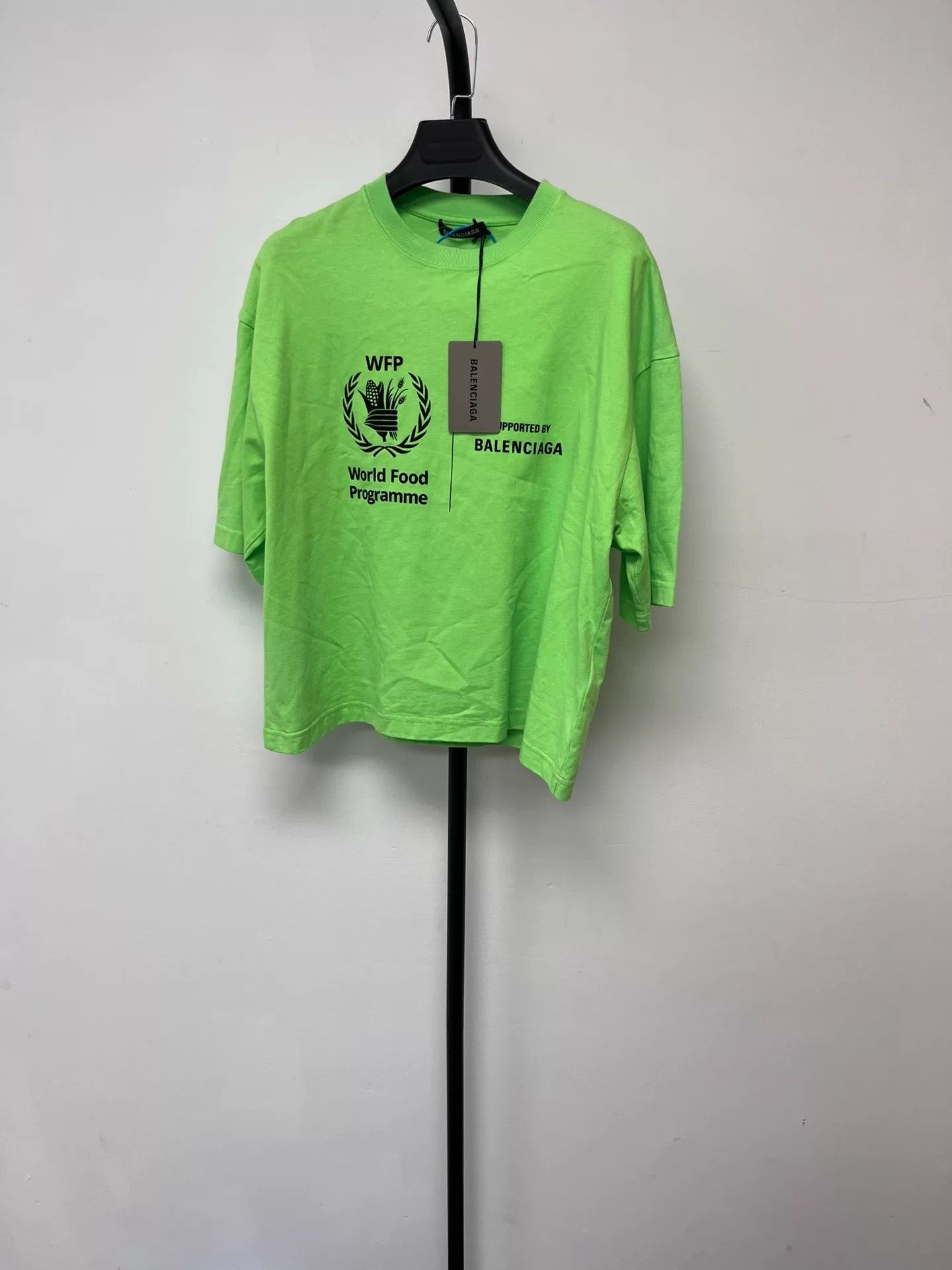 Balenciaga Balenciaga Wheat Ear Short-Sleeve Top Size US S / EU 44-46 / 1 - 1 Thumbnail