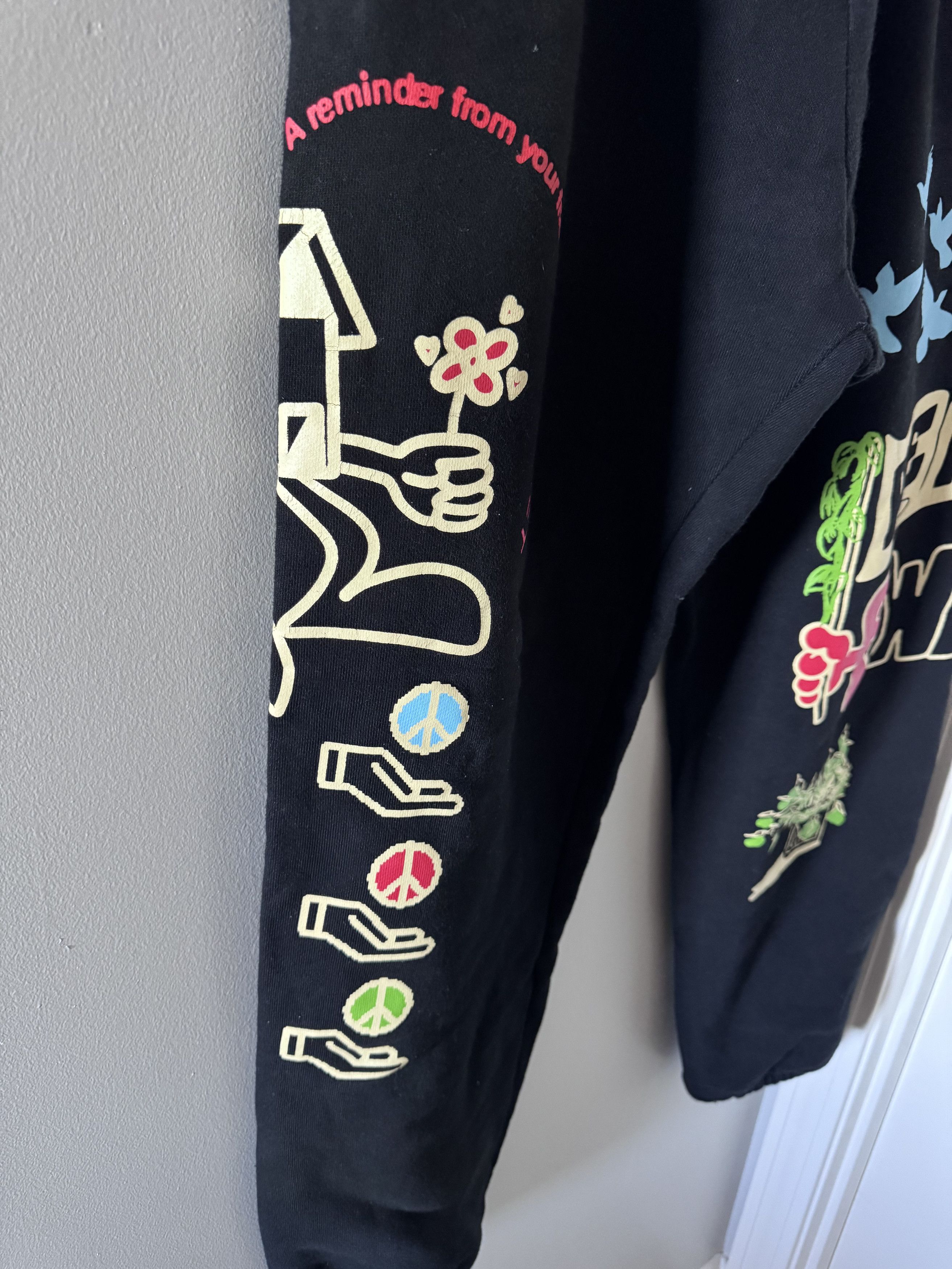 Market Market - Peace, Power Sweatpants Size US 32 / EU 48 - 3 Thumbnail