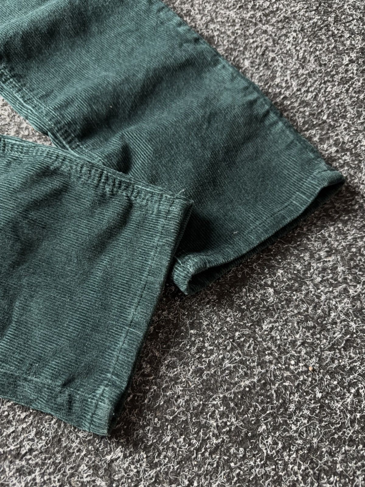 Lee 00s Lee CAROL Corduroy Pants Green Straight Y2K Women W27 Size 27" / US 4 / IT 40 - 5 Thumbnail