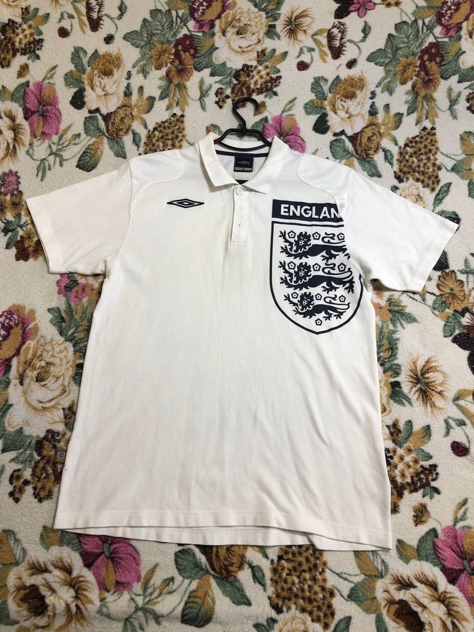 Umbro ENGLAND TEAM FOOTBALL POLO SHIRT TRAINING UMBRO Size US L / EU 52-54 / 3 - 1 Thumbnail