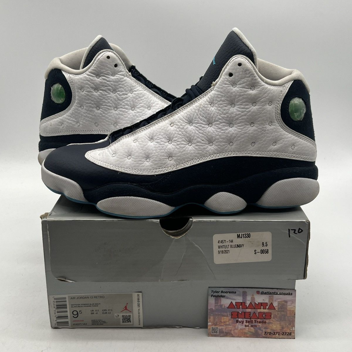 Jordan Brand Air Jordan 13 obsidian Size US 9.5 / EU 42-43 - 1 Thumbnail