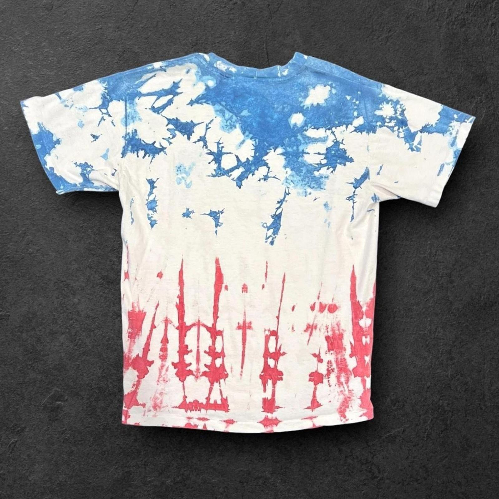 Nike Vintage USA Olympics Single-Stitch Blue/Red Tie-Dye T-Shirt Size US M / EU 48-50 / 2 - 3 Thumbnail