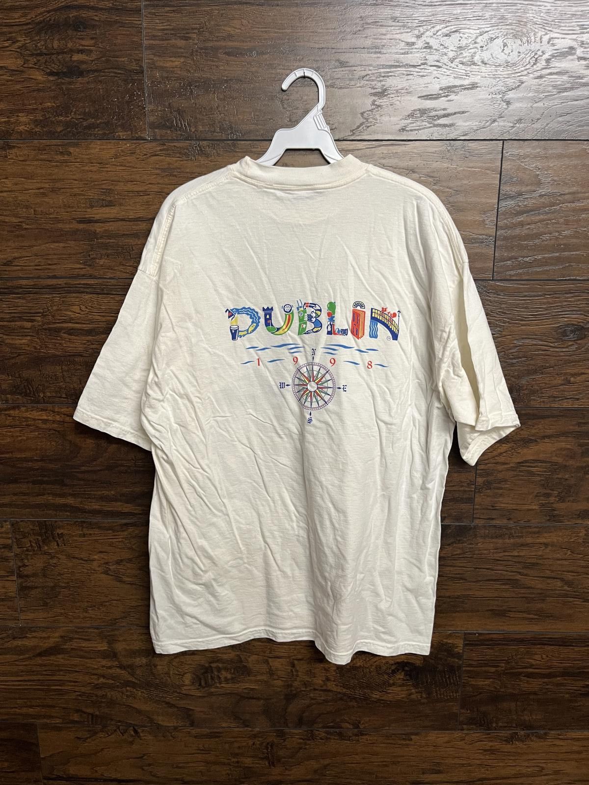 Sanctuary Dublin Ireland Tall Ship 1998 T-shirt - Compass Tee -XL Size US XL / EU 56 / 4 - 2 Thumbnail
