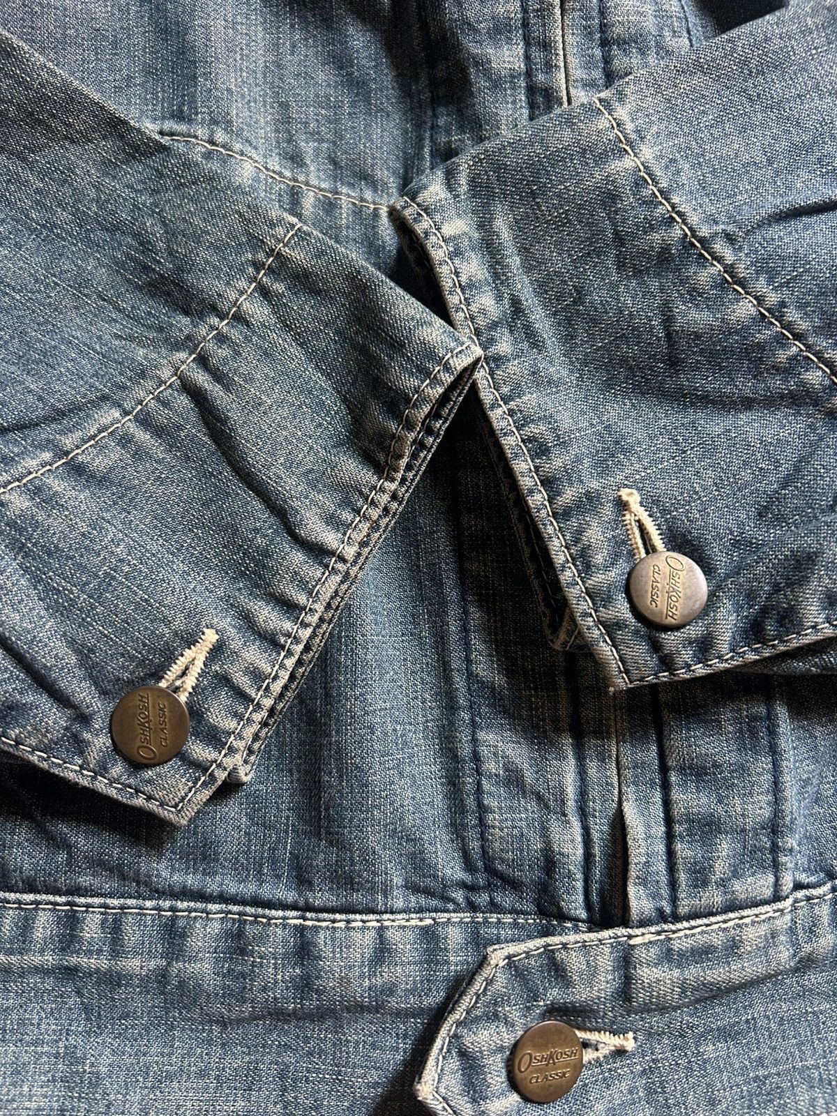 Oshkosh Oshkosh Classic Lot 1082 Denim Jacket Size US S / EU 44-46 / 1 - 6 Thumbnail