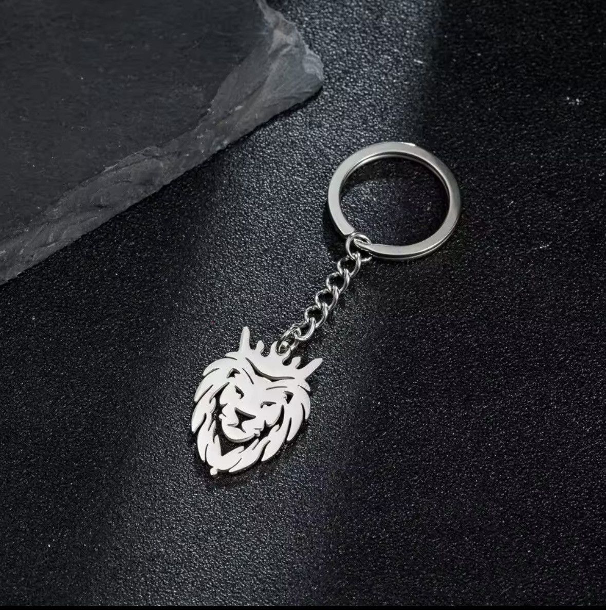 Designer Stainless steel likn pendant keychain Size ONE SIZE - 1 Thumbnail