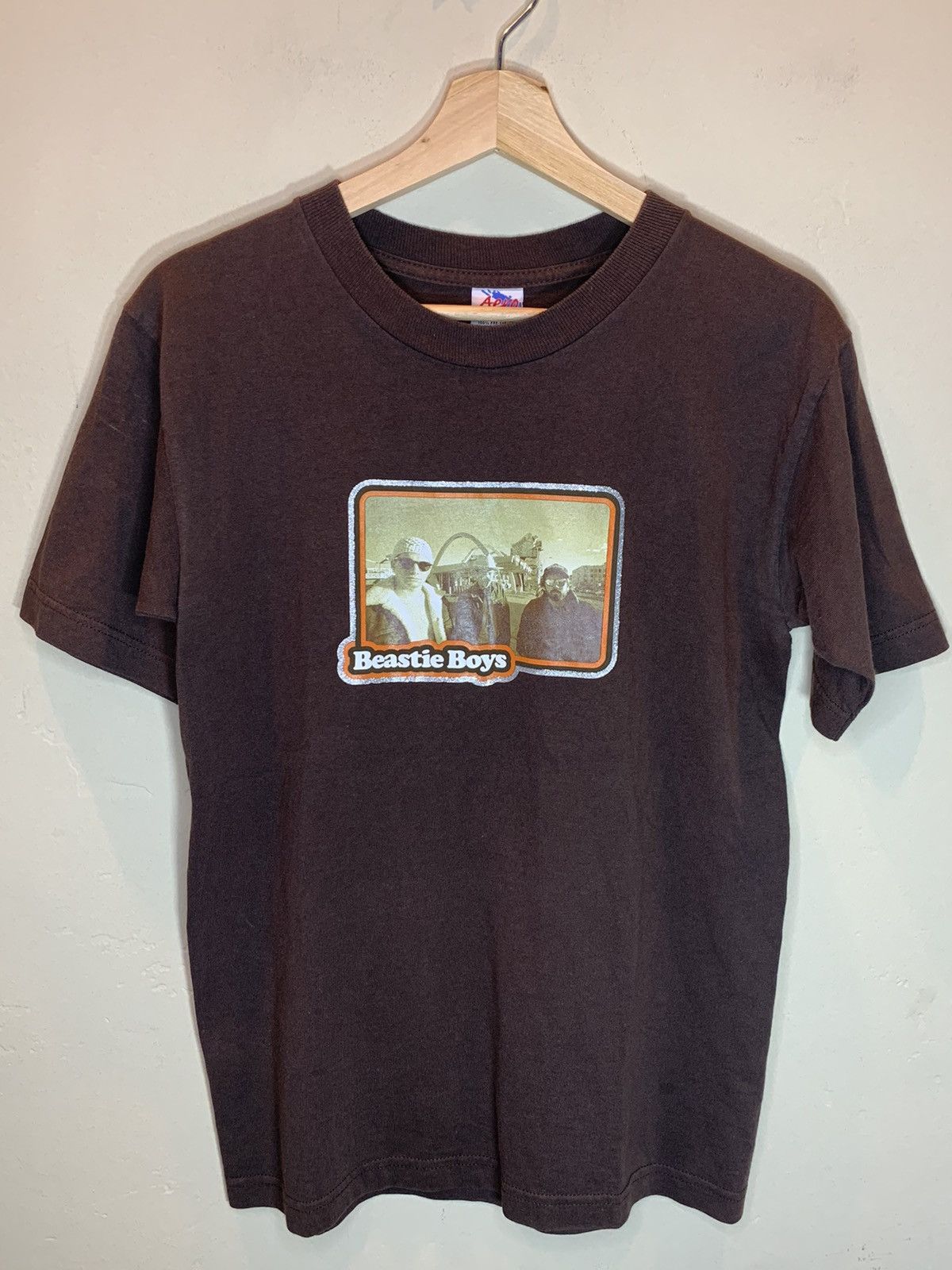 Rap Tees RARE* Vintage Beastie Boys Photo Portrait Rap Tee Band Shirt Size US S / EU 44-46 / 1 - 1 Thumbnail