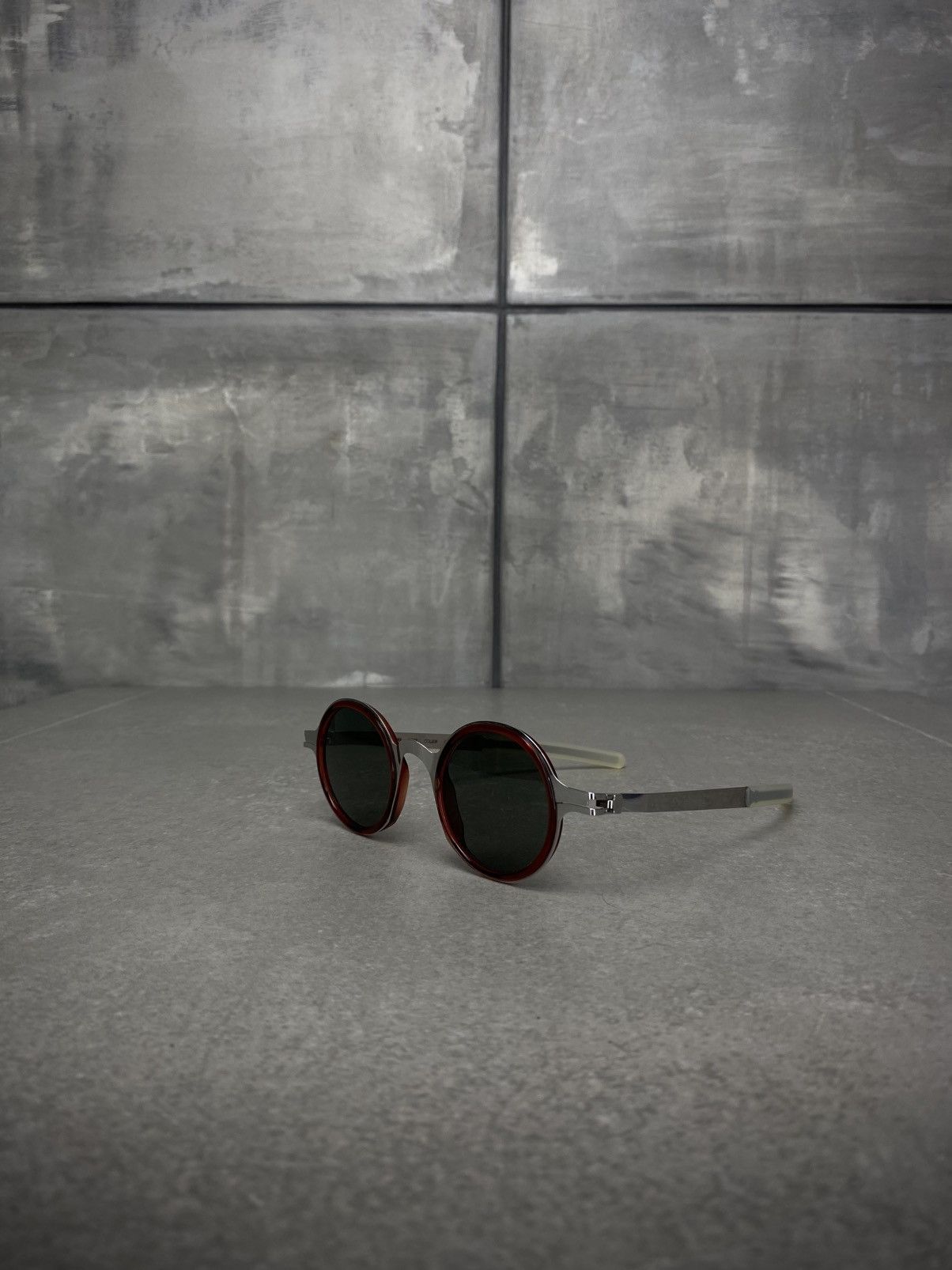 Damir Doma × Mykita Damir Doma X Mykita burgundy sunglasses Size ONE SIZE - 2 Thumbnail
