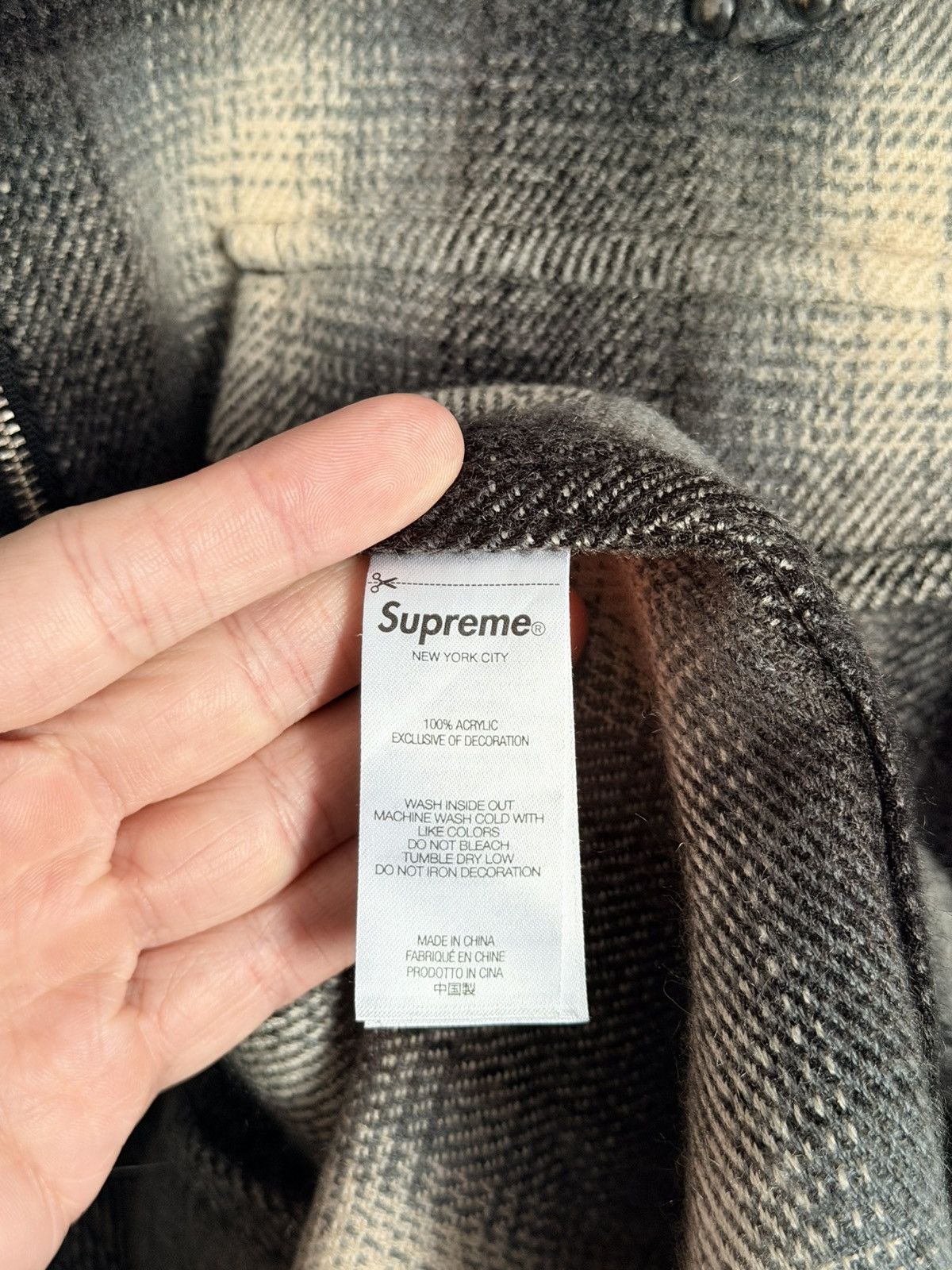 Supreme Supreme Studded Plaid Jacket Size US L / EU 52-54 / 3 - 7 Thumbnail