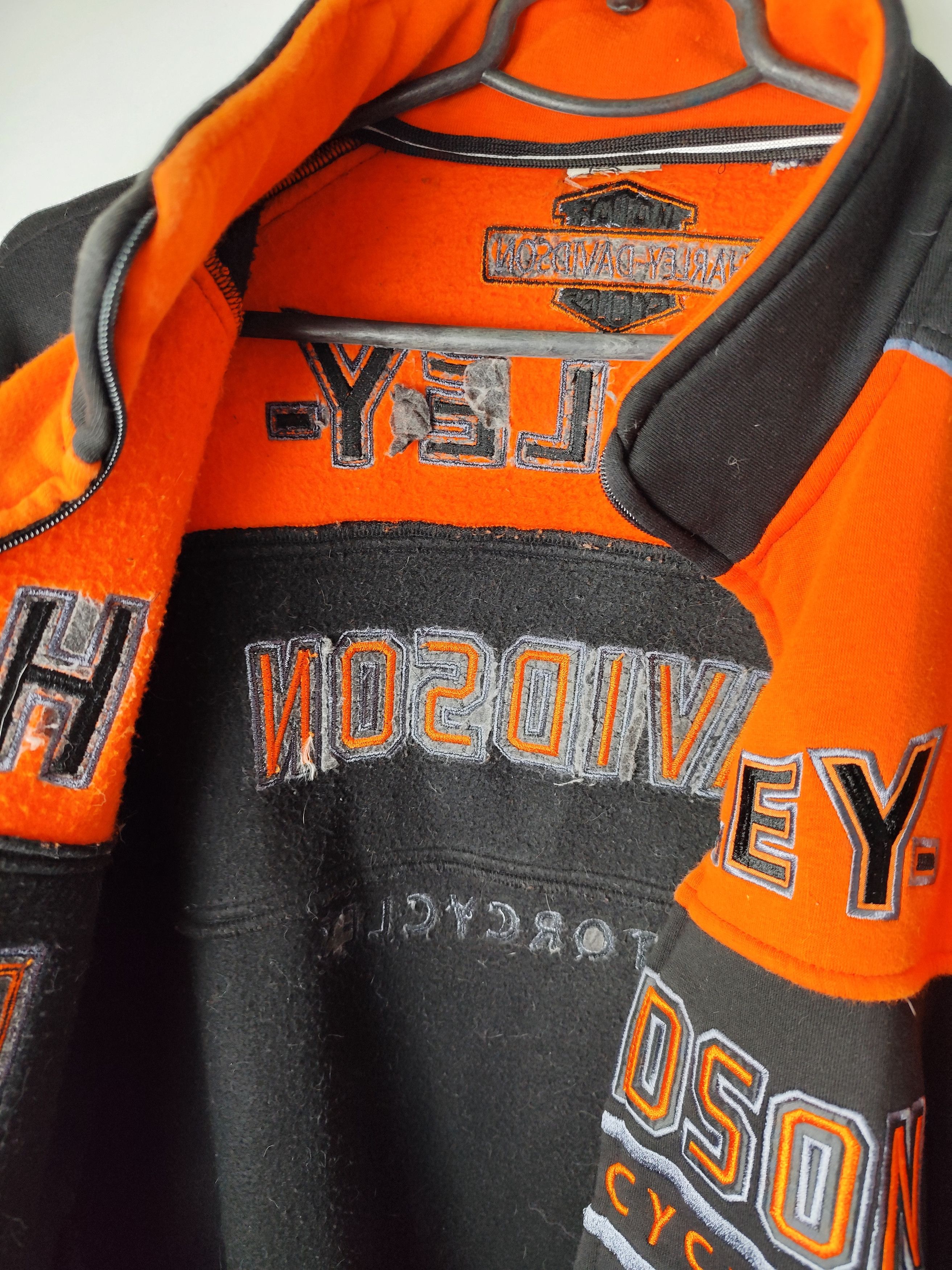 Harley Davidson Vintage streetwear Racing Harley Davidson Zip Up sweatshirt Size US L / EU 52-54 / 3 - 4 Thumbnail