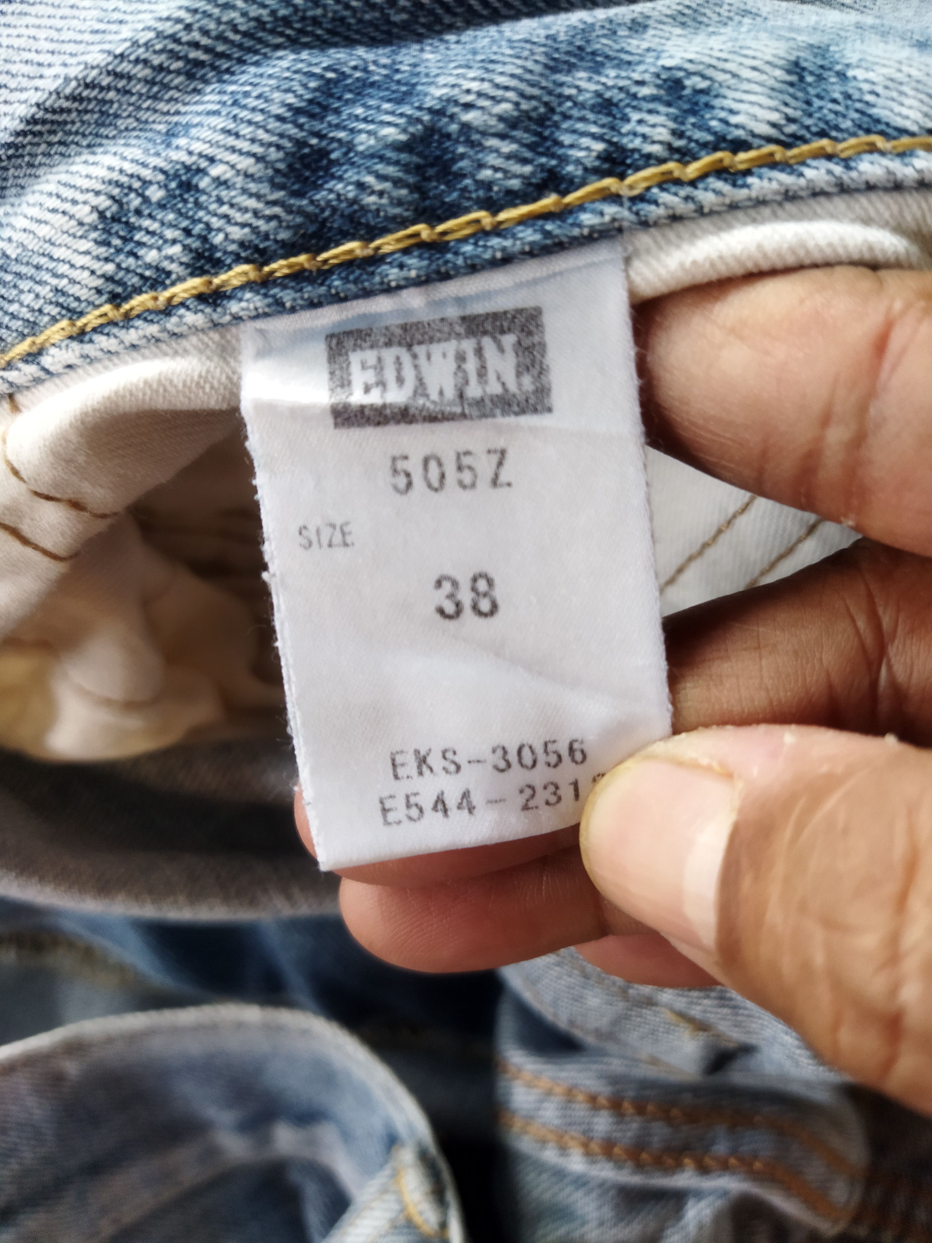 Edwin × Vintage VINTAGE EDWIN FADED BLUE JEANS PANTS Size US 40 / EU 56 - 12 Thumbnail