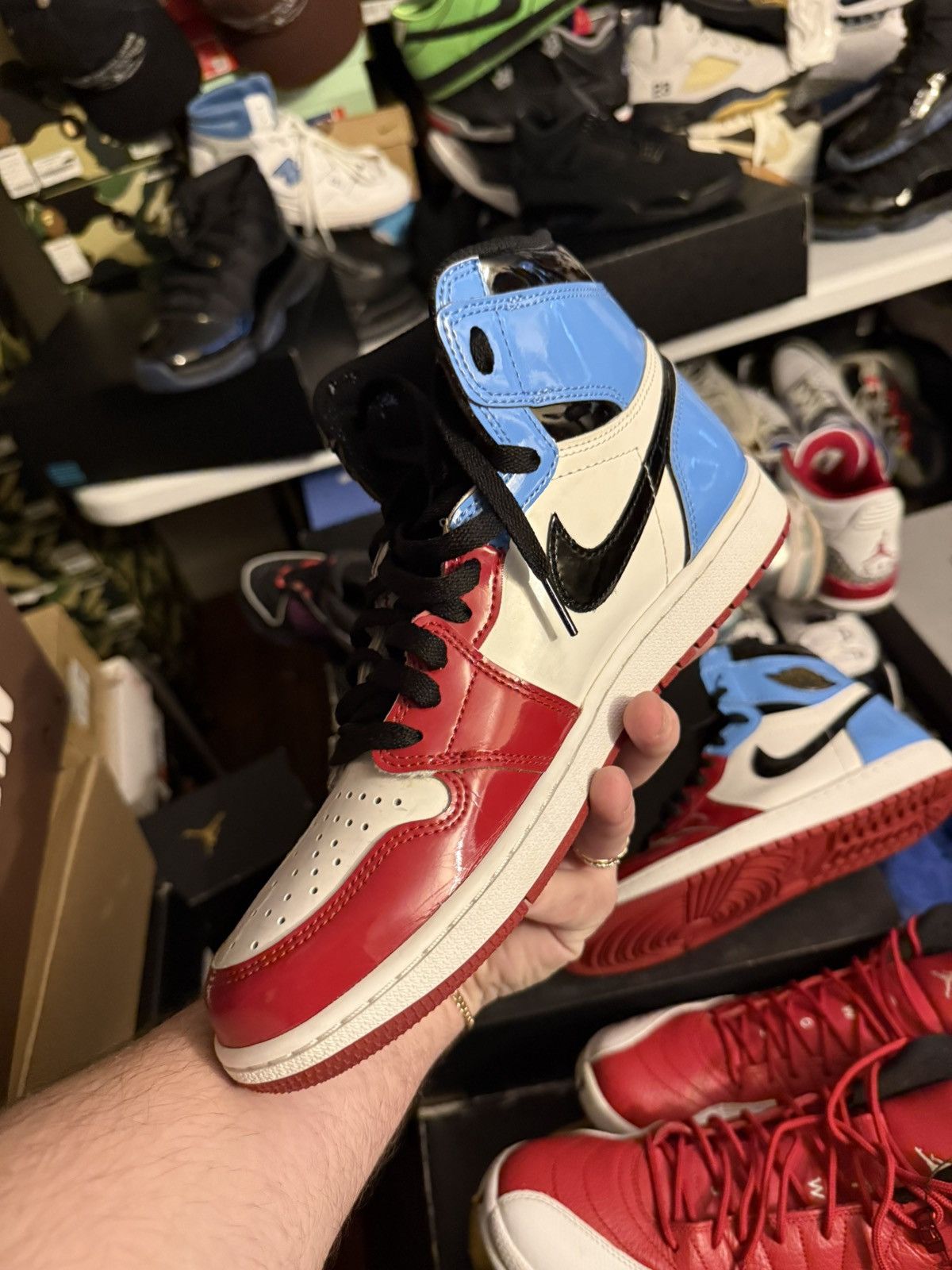 Jordan Brand Jordan retro 1 fearless sz 9.5 Size US 9.5 / EU 42-43 - 3 Thumbnail