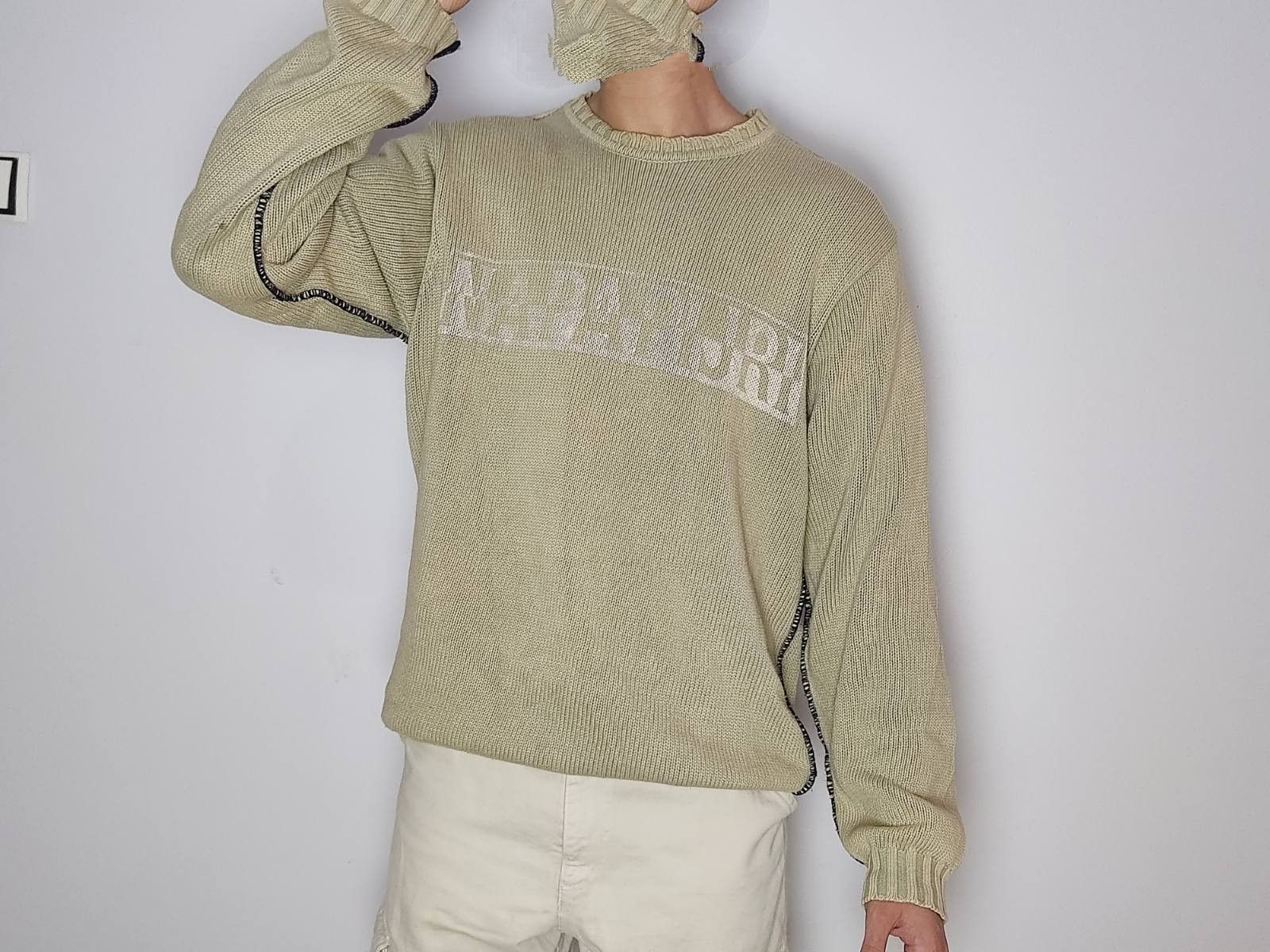 Napapijri Beige NAPAPIJRI sweater Size US XL / EU 56 / 4 - 1 Thumbnail