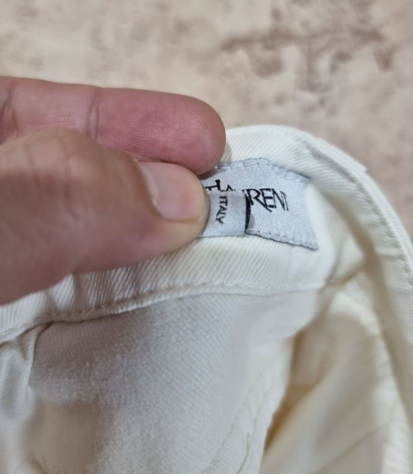 Tom Ford × Yves Saint Laurent Yves Saint Laurent White Boot Cut pants Size 27" / US 4 / IT 40 - 4 Thumbnail