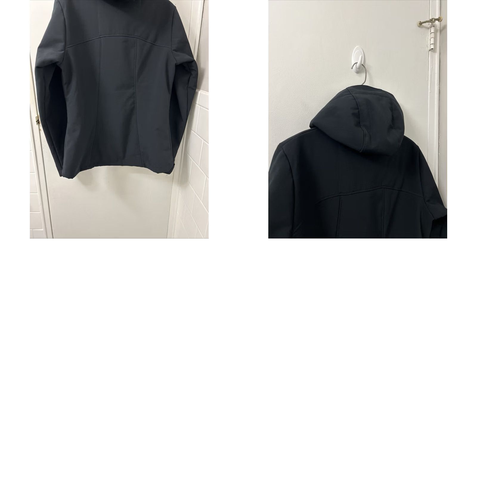 Vintage Columbia Jacket Womens M Black Omni-Wind Sherpa Lined Hooded Full Zip L/S Size M / US 6-8 / IT 42-44 - 9 Thumbnail