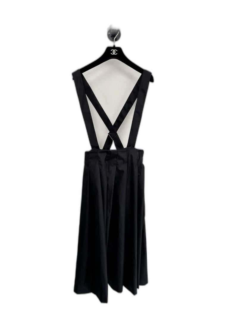 Prada Prada Black Overall Dress New Size 36" / US 14 / IT 50 - 1 Thumbnail