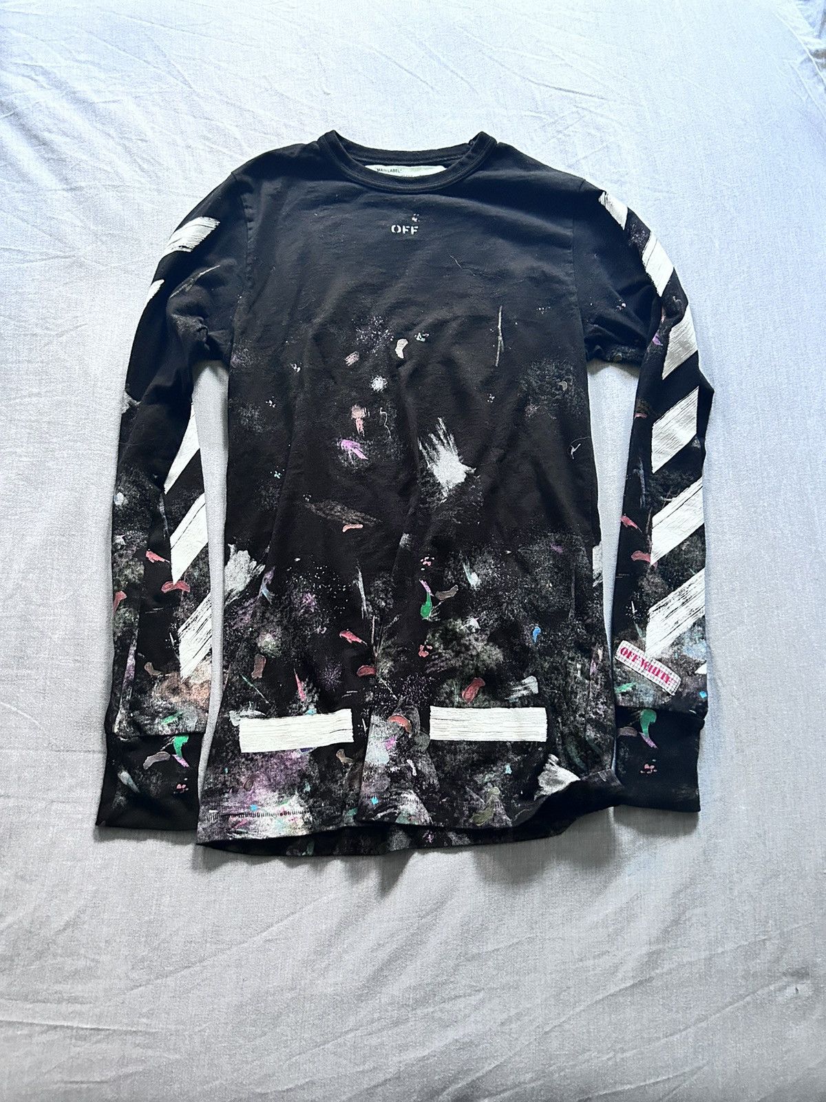 Off White Galaxy Tee | Grailed