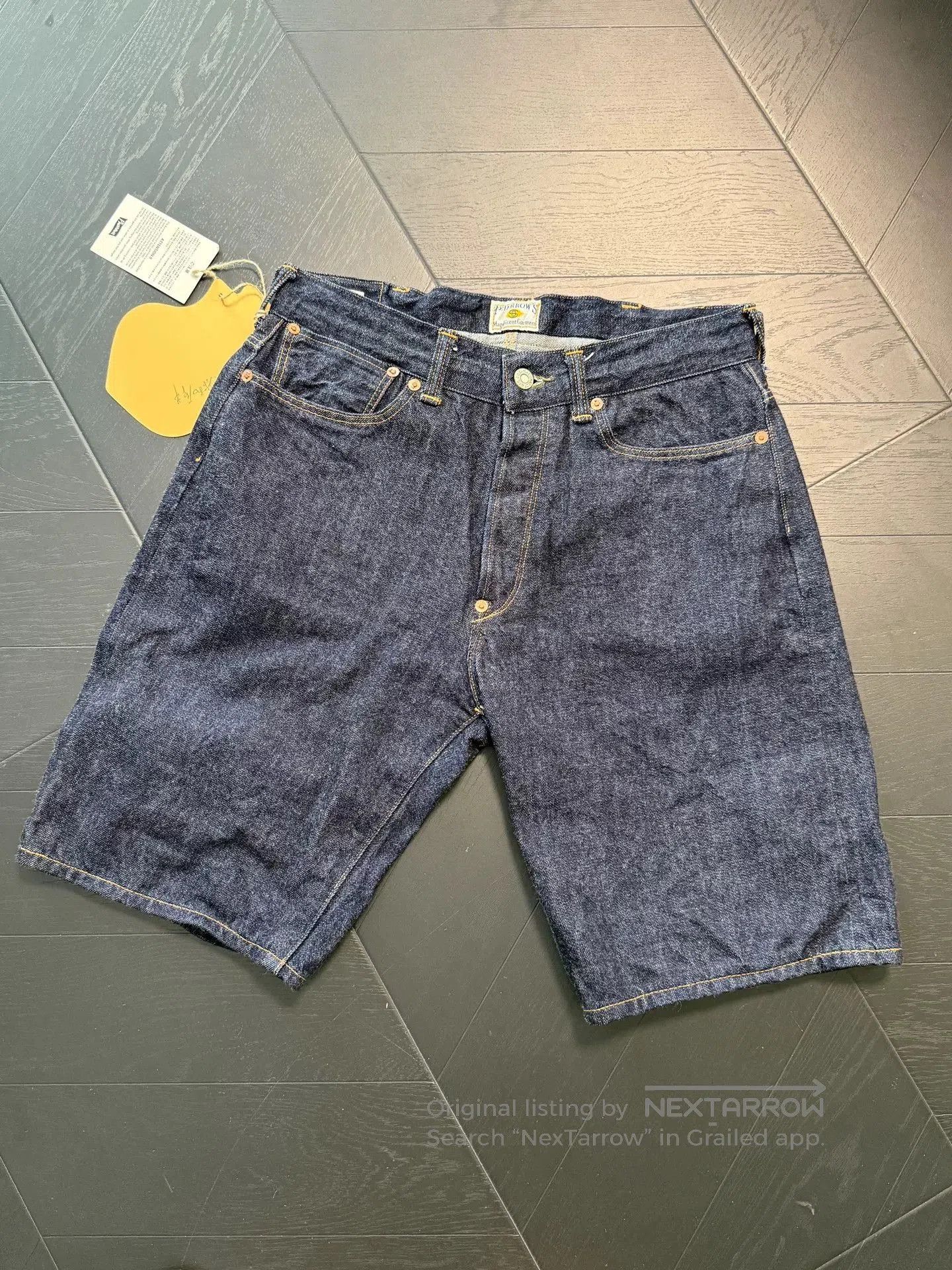 Pherrow's Pherrow's 500 High-Waist Loose Denim Shorts. Size US 32 / EU 48 - 1 Thumbnail