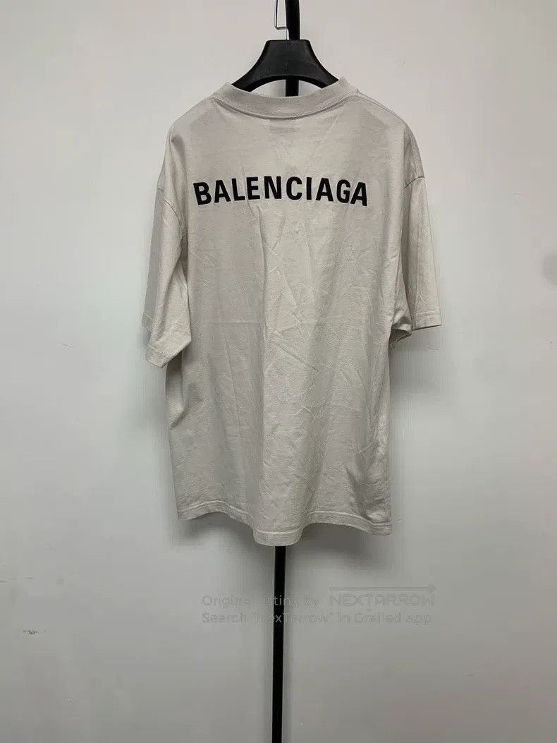 Balenciaga Balenciaga Letter printed round neck short-sleeve T-shirt, Size US M / EU 48-50 / 2 - 2 Thumbnail