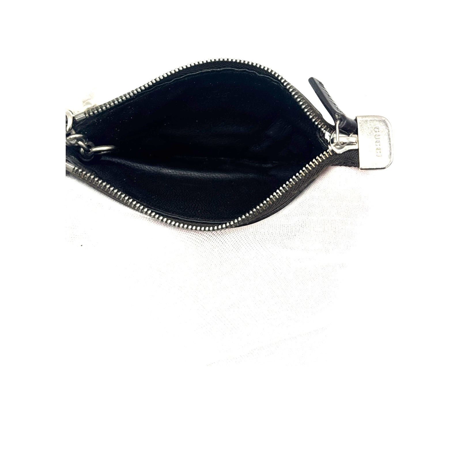 Gucci 🔴 Gucci Key Pouch Cles - Chocolate Diamante Leather Size ONE SIZE - 5 Thumbnail