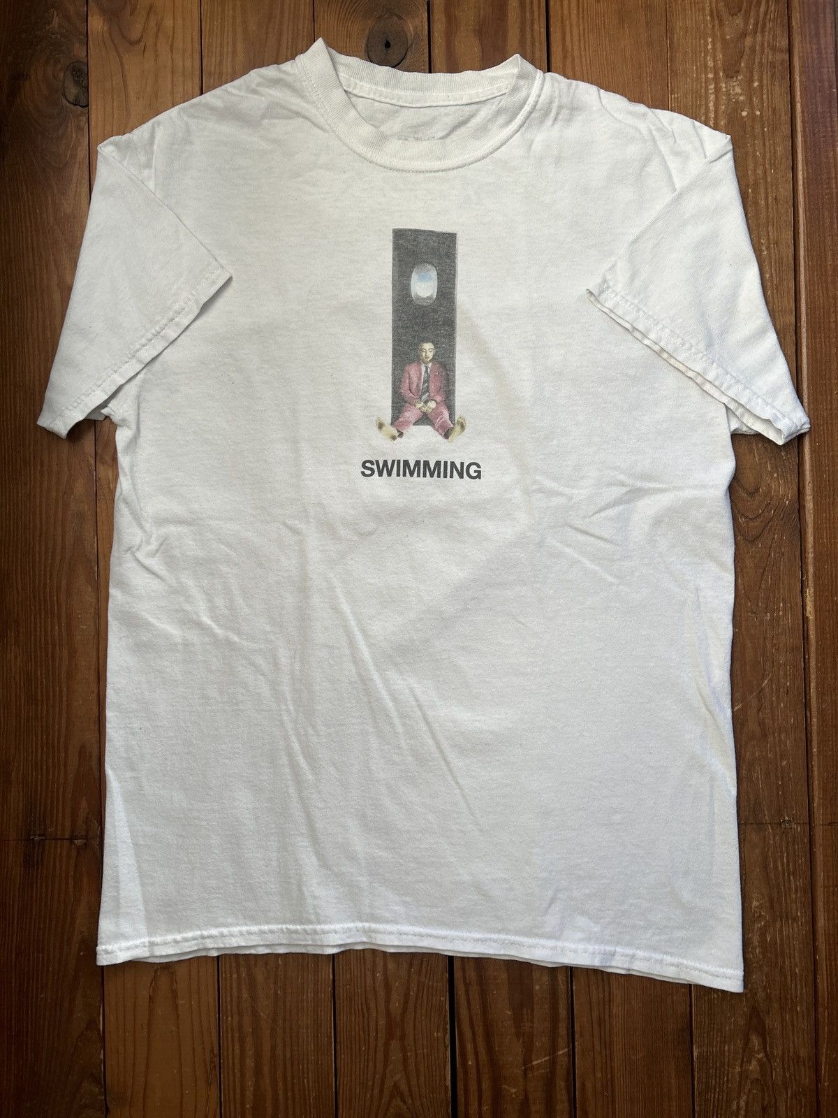 ミュージシャン Mac Miller Swimming tee Mac Miller Swimming Graphic Rap Tee T Shirt White M | eBay
