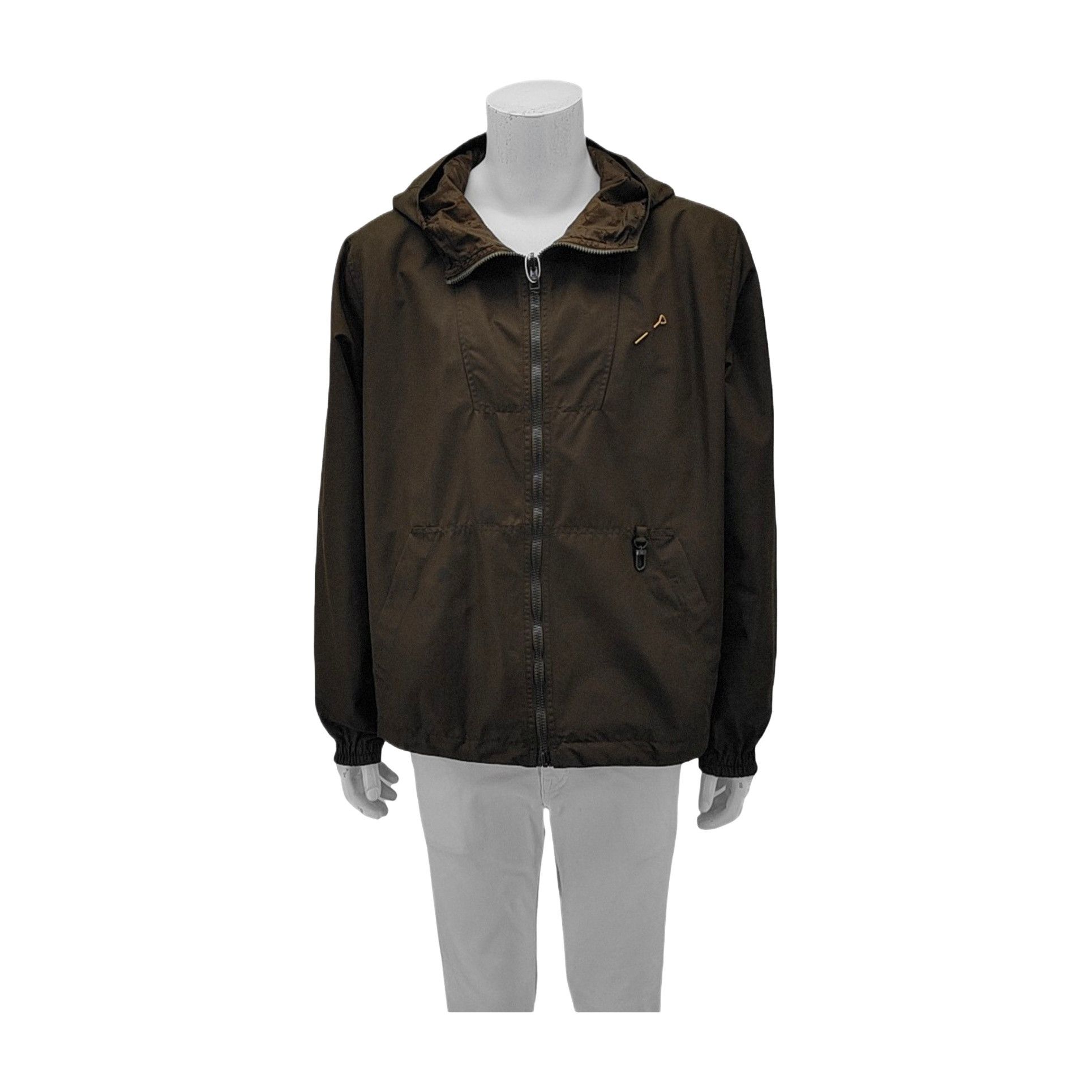 Louis Vuitton Louis Vuitton Nylon Hooded Jacket Size 54 Size US L / EU 52-54 / 3 - 1 Thumbnail