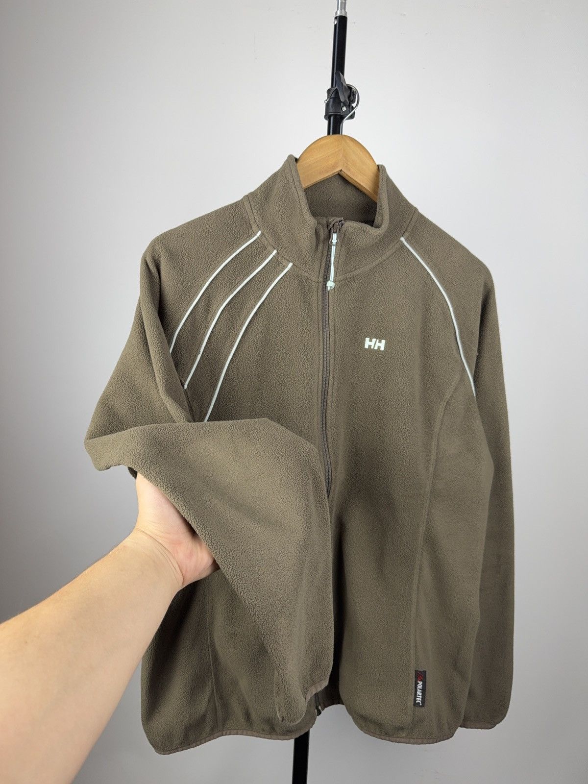 Helly Hansen Vintage Helly Hansen Brown Fleece Jacket Zip-Up Outdoor Y2K Size US M / EU 48-50 / 2 - 5 Thumbnail